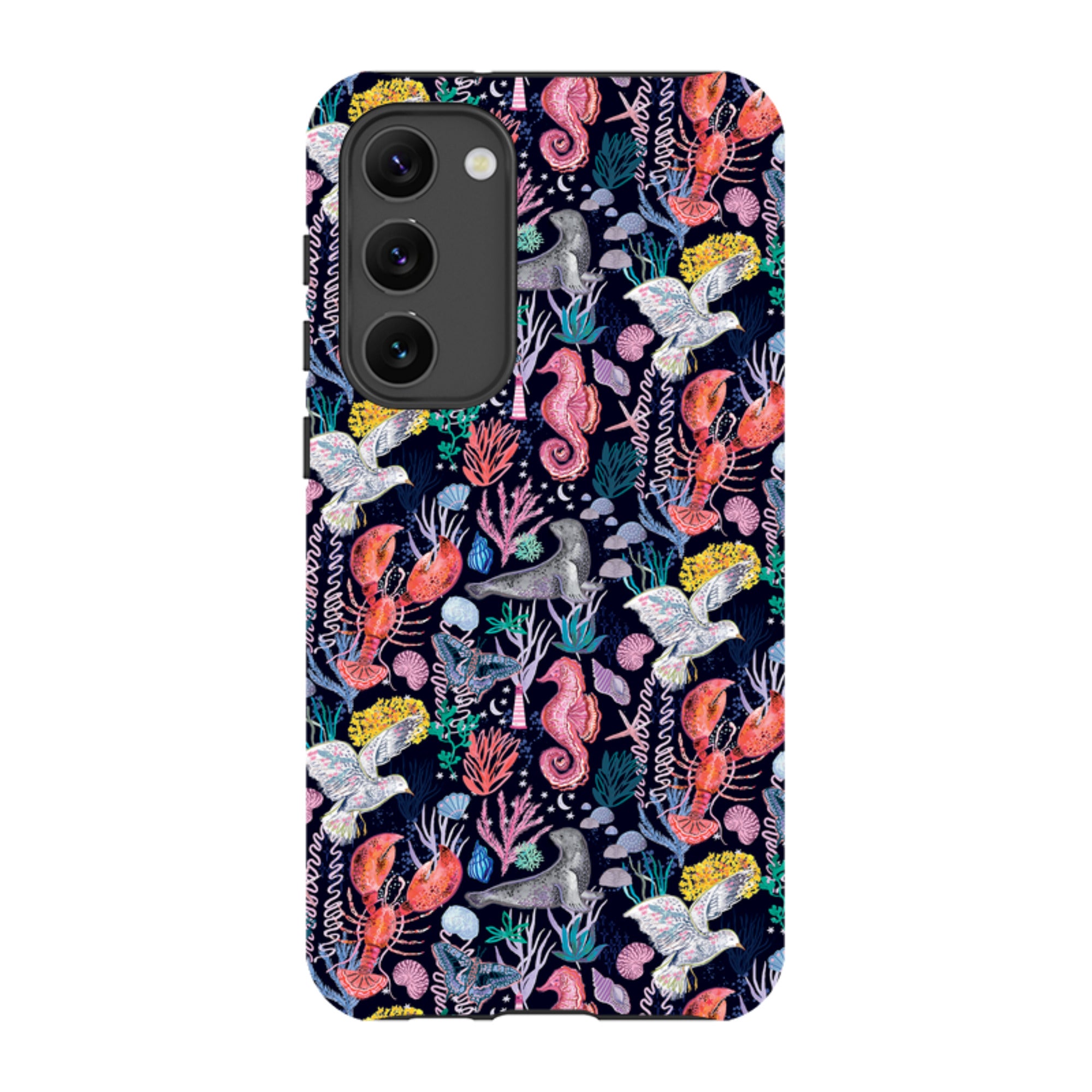 Samsung Tough  Case - Coastline Pattern A By Emma Frances Grant