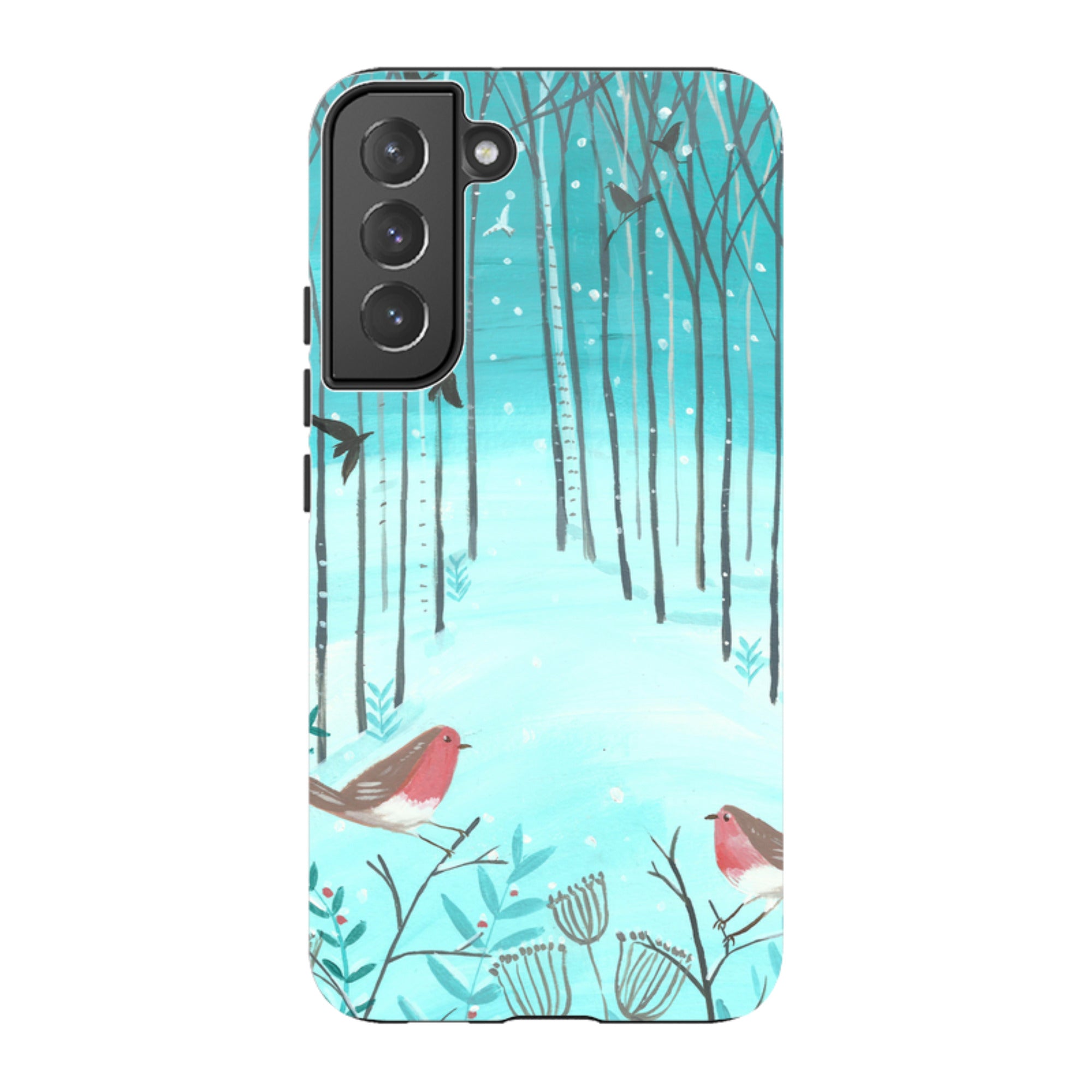 Samsung Tough Case - Winter Forest By Mary Stubberfield