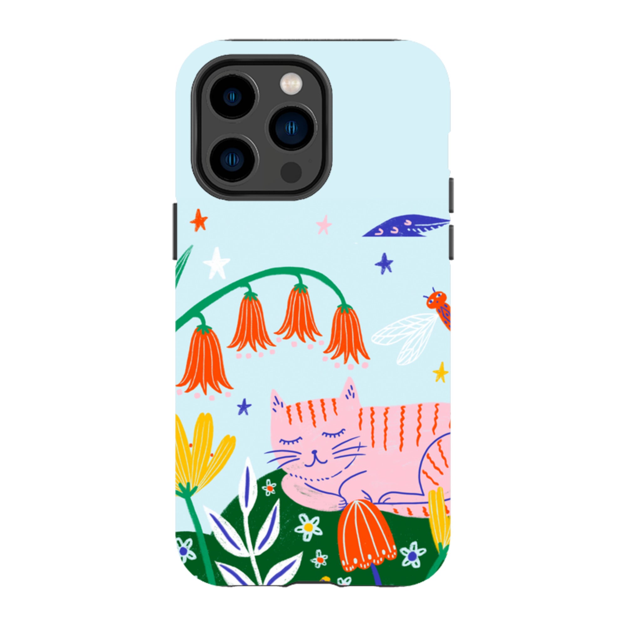 iPhone Tough Case - Cat By Lee Foster Wilson