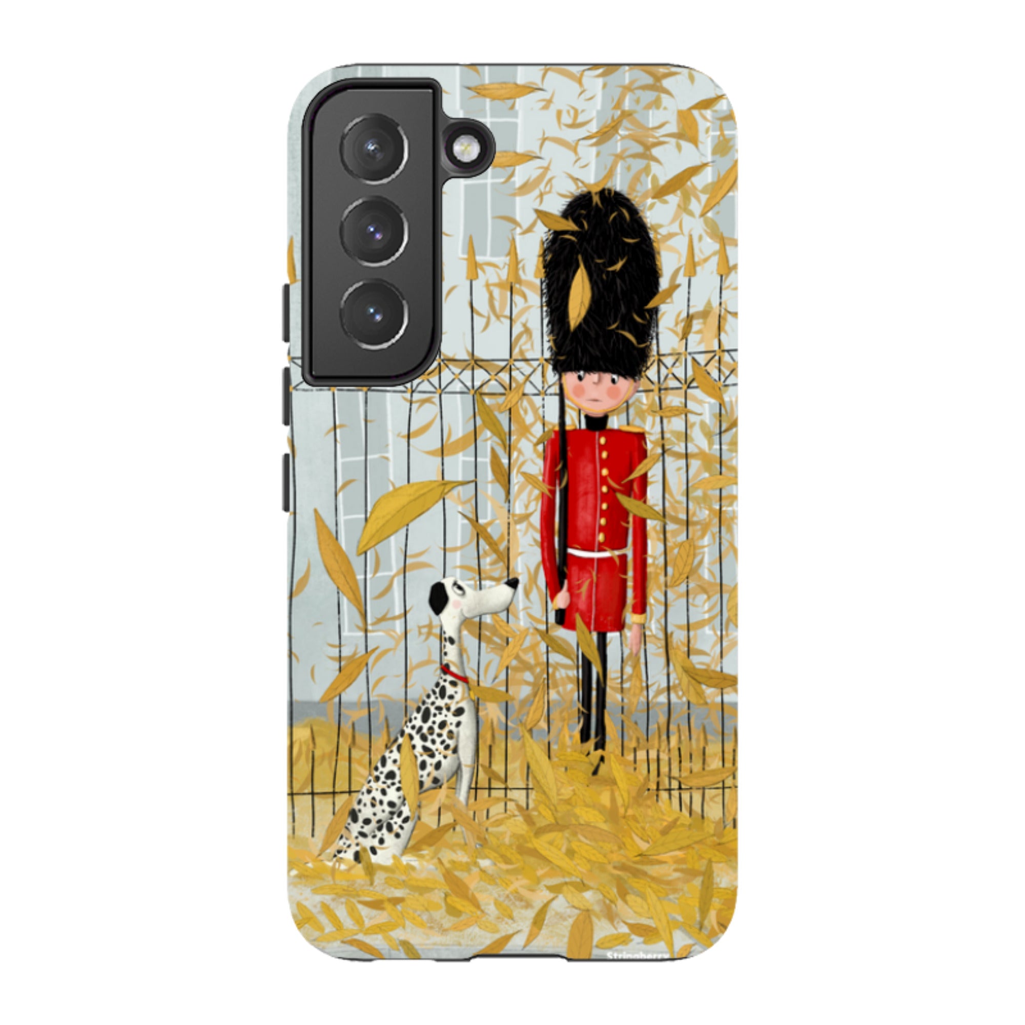 Samsung Tough Case - London In Leaves By Maja Lindberg
