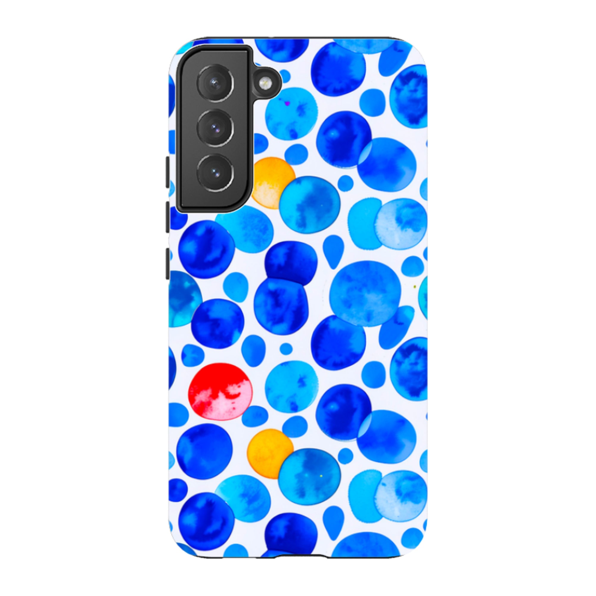 Samsung Tough  Case - Blue Moon Polka