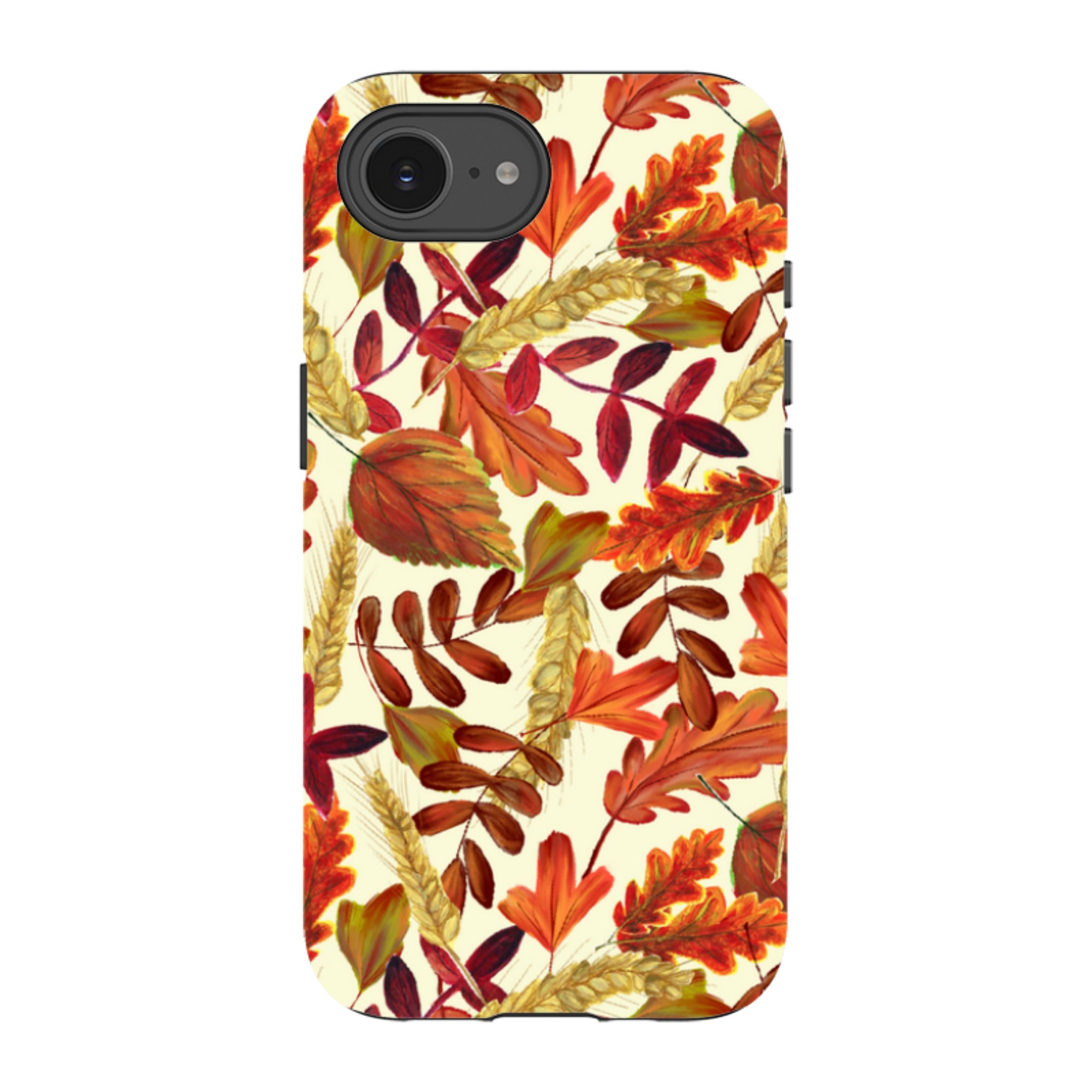 iPhone Tough Case - Fall Harvest Pattern By Abby Jacobs