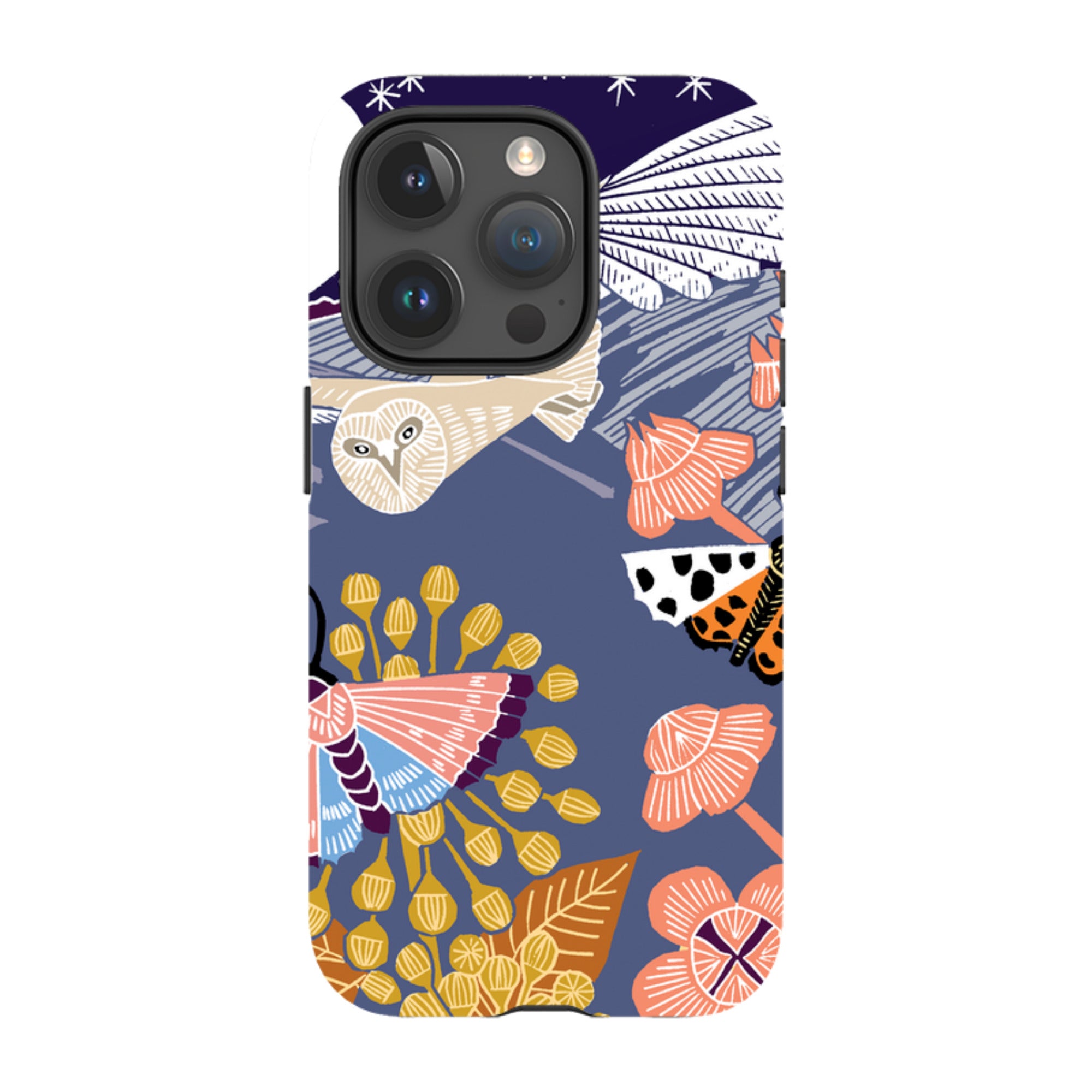 iPhone Tough Case - Evening Barn Owl By Kate Heiss