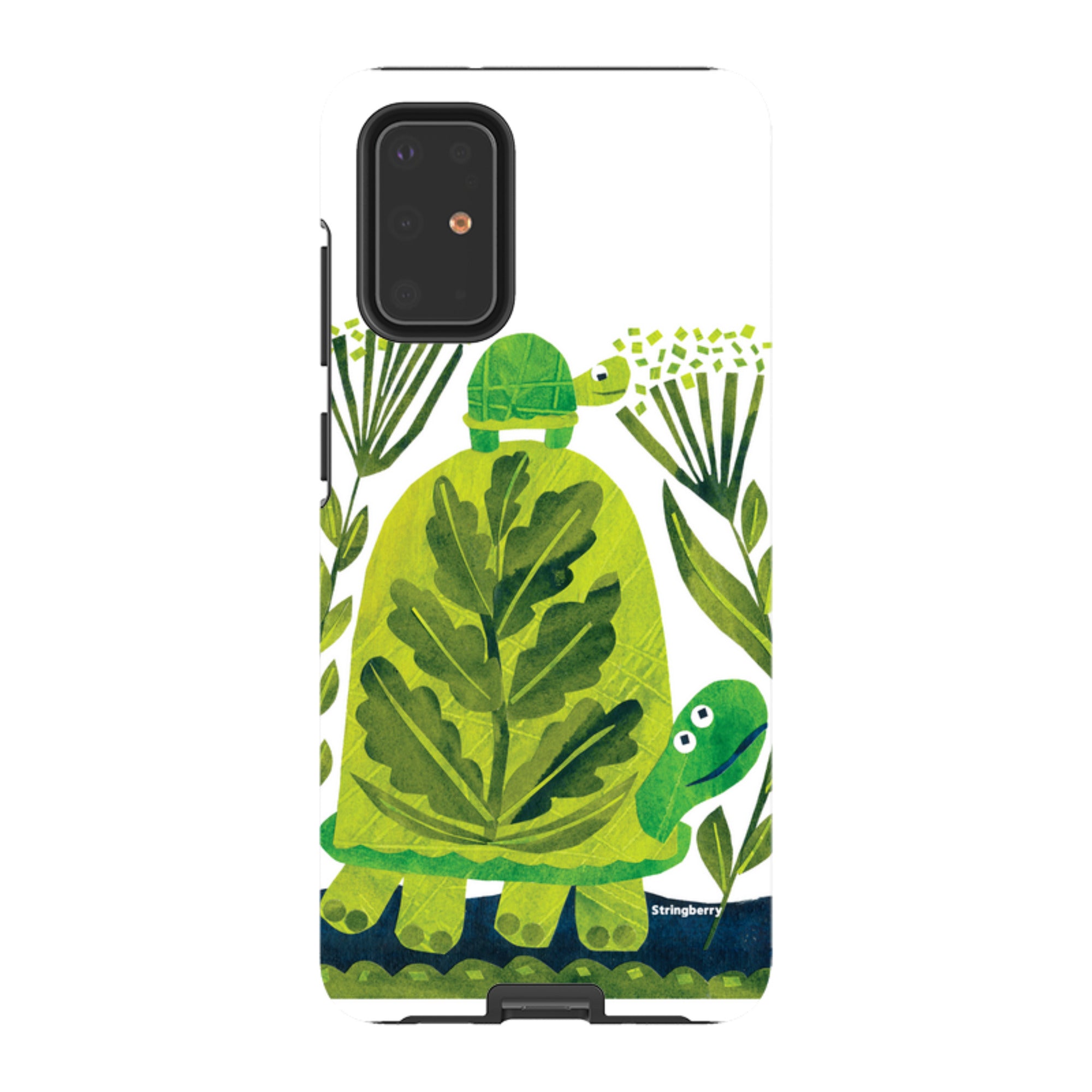 Samsung Tough Case - Folk Tortoise By Tracey English