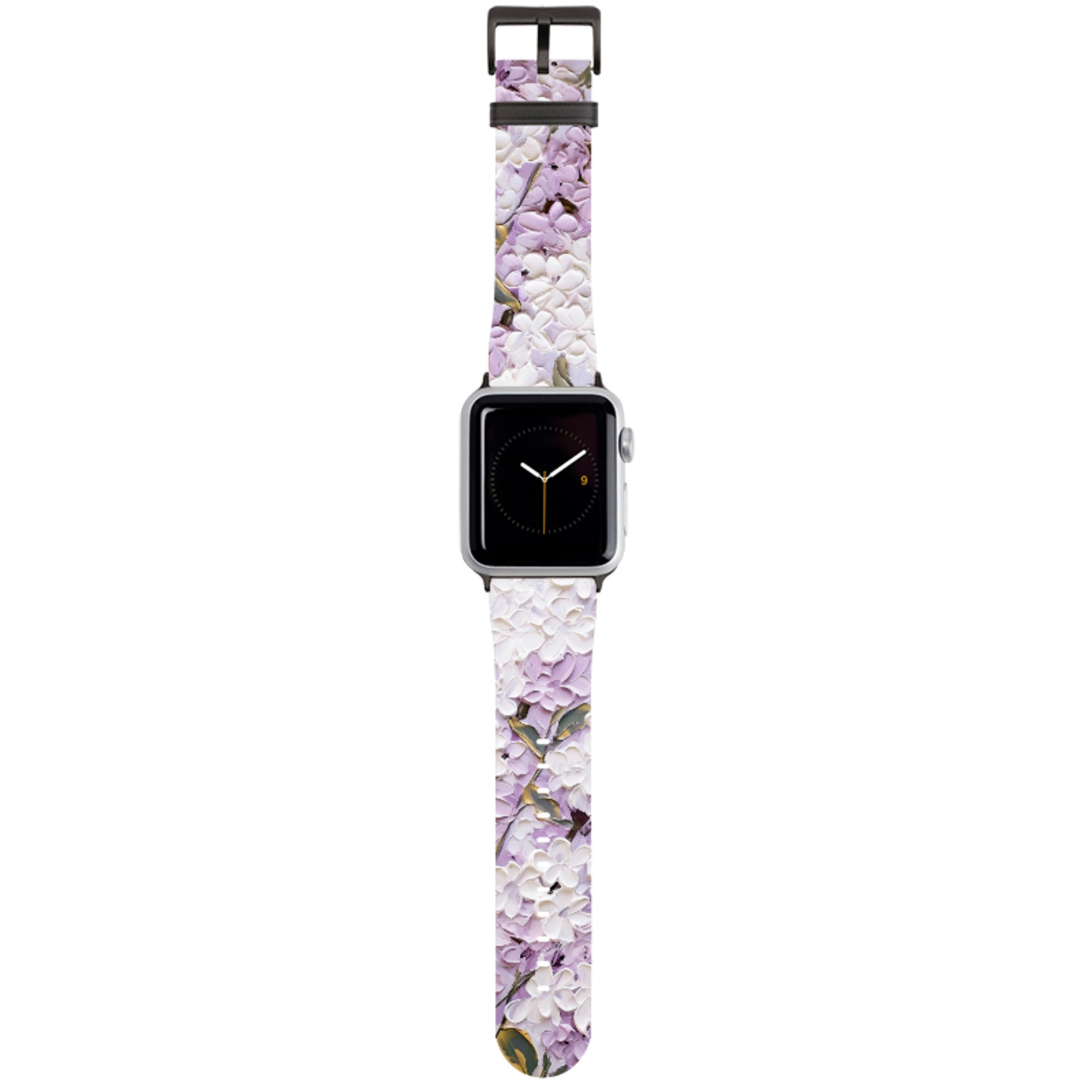 Purple Floral II Apple Watch Strap