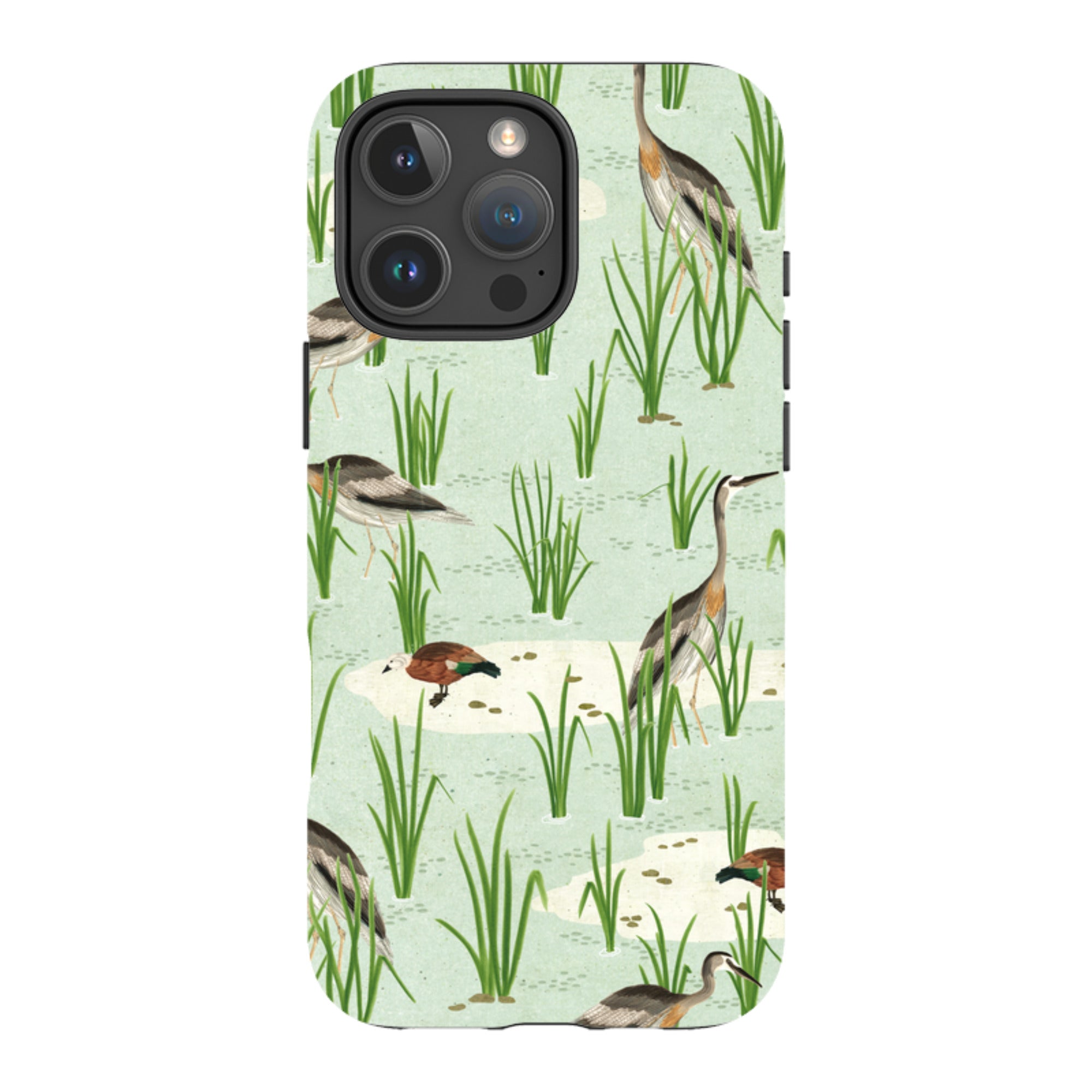 iPhone Tough Case - Wet Lands By Katherine Quinn
