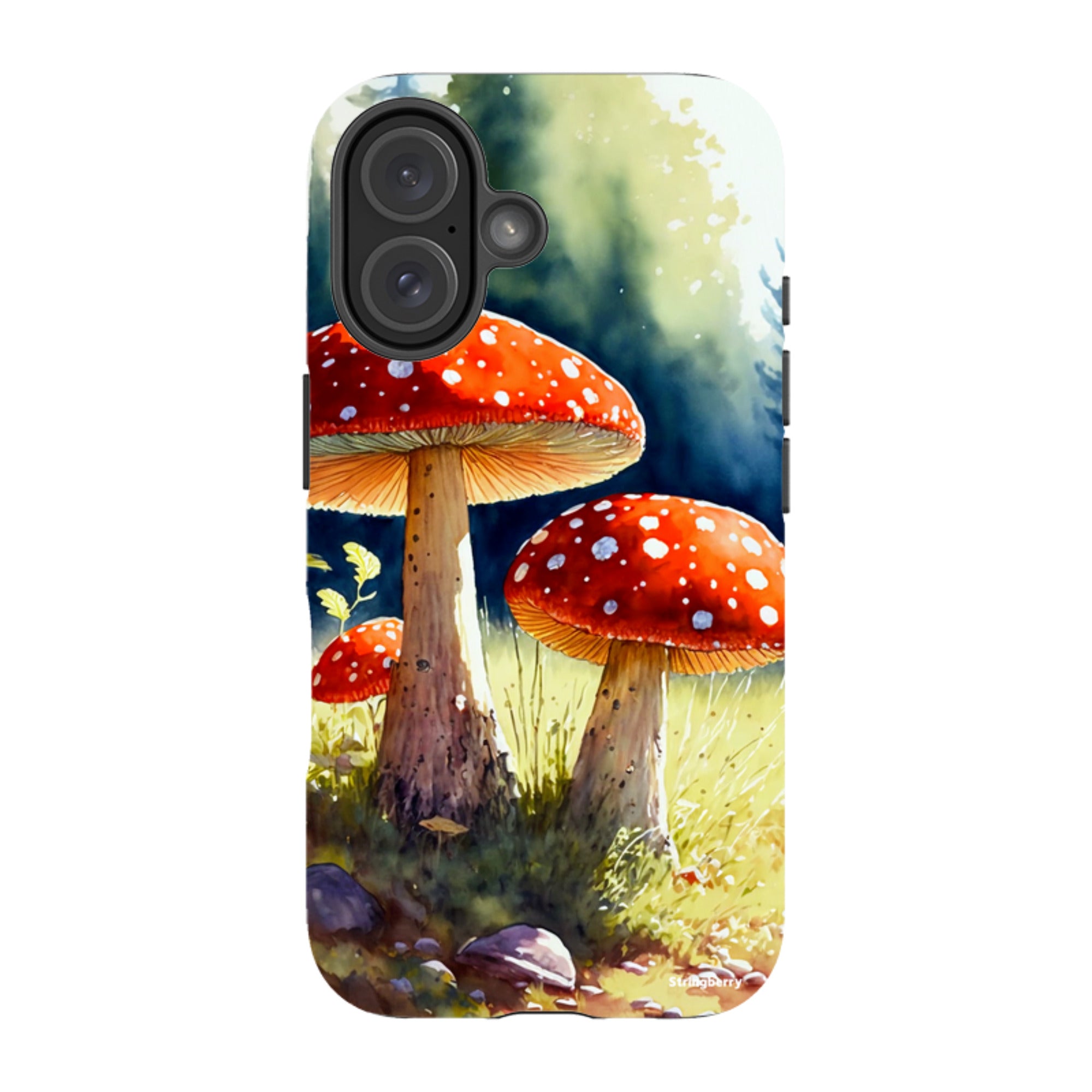 iPhone Tough Case - Mushroom Colour III