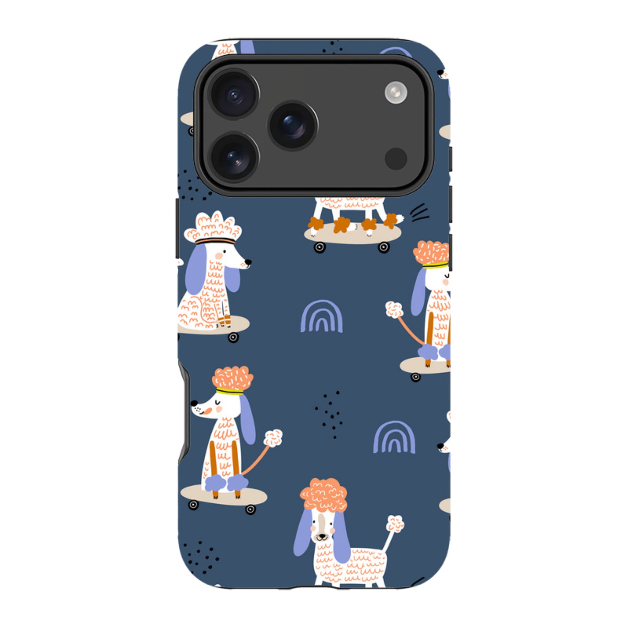 iPhone Tough Case - Skater Dogs