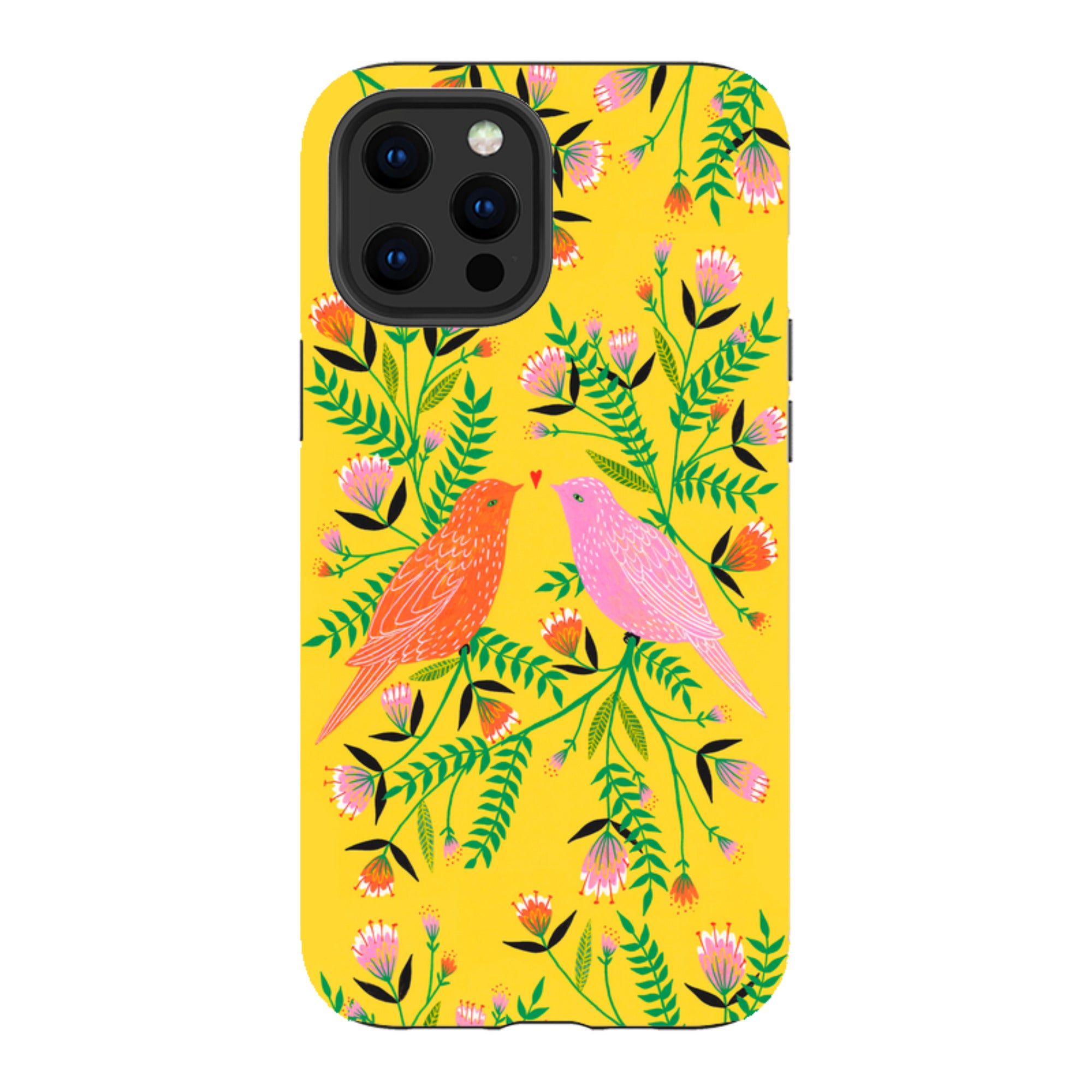 iPhone Tough Case - Love Birds By Lee Foster Wilson