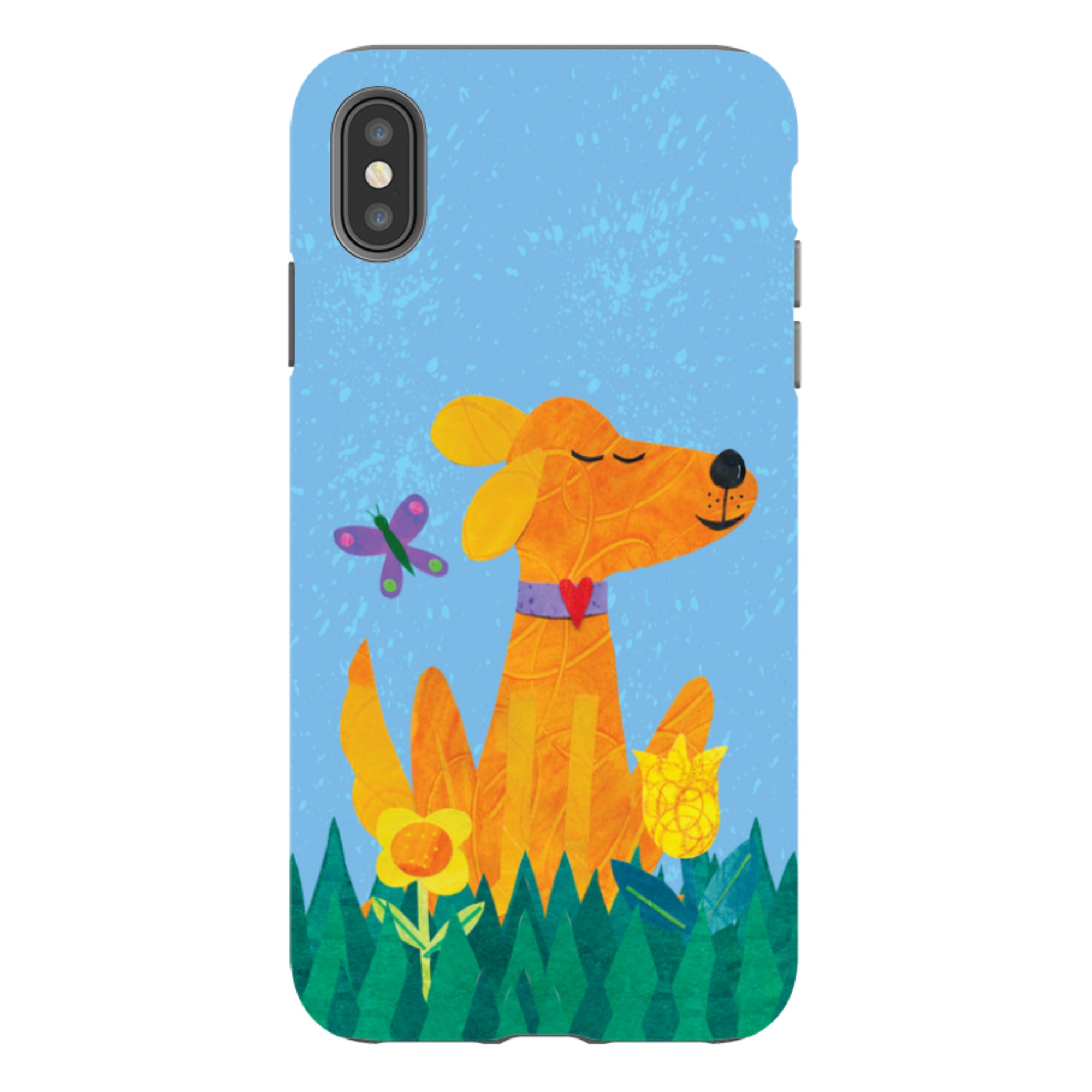 iPhone Tough Case - Pup in the grass By Tracey English