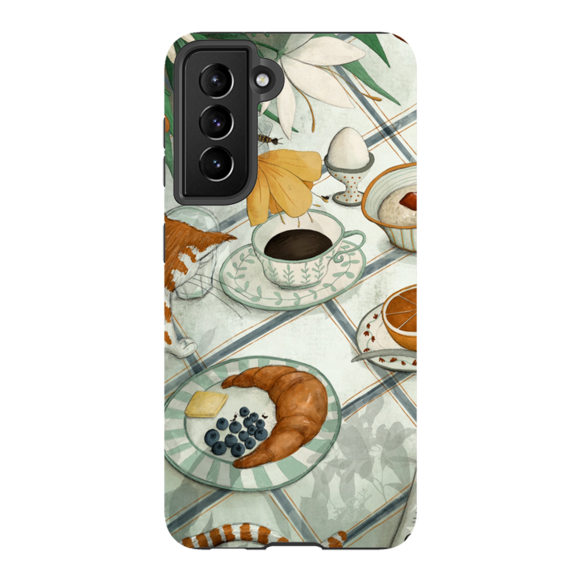 Samsung Tough Case - Hungry Friends By Maja Lindberg