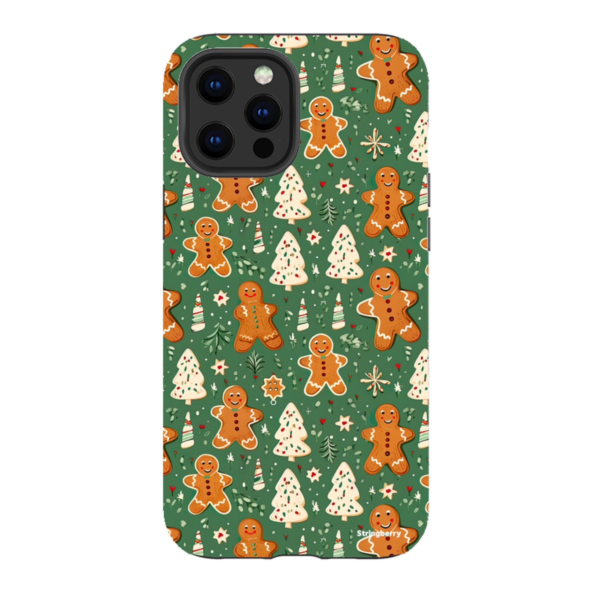 iPhone Tough Case - Ginger Bread Xmas II