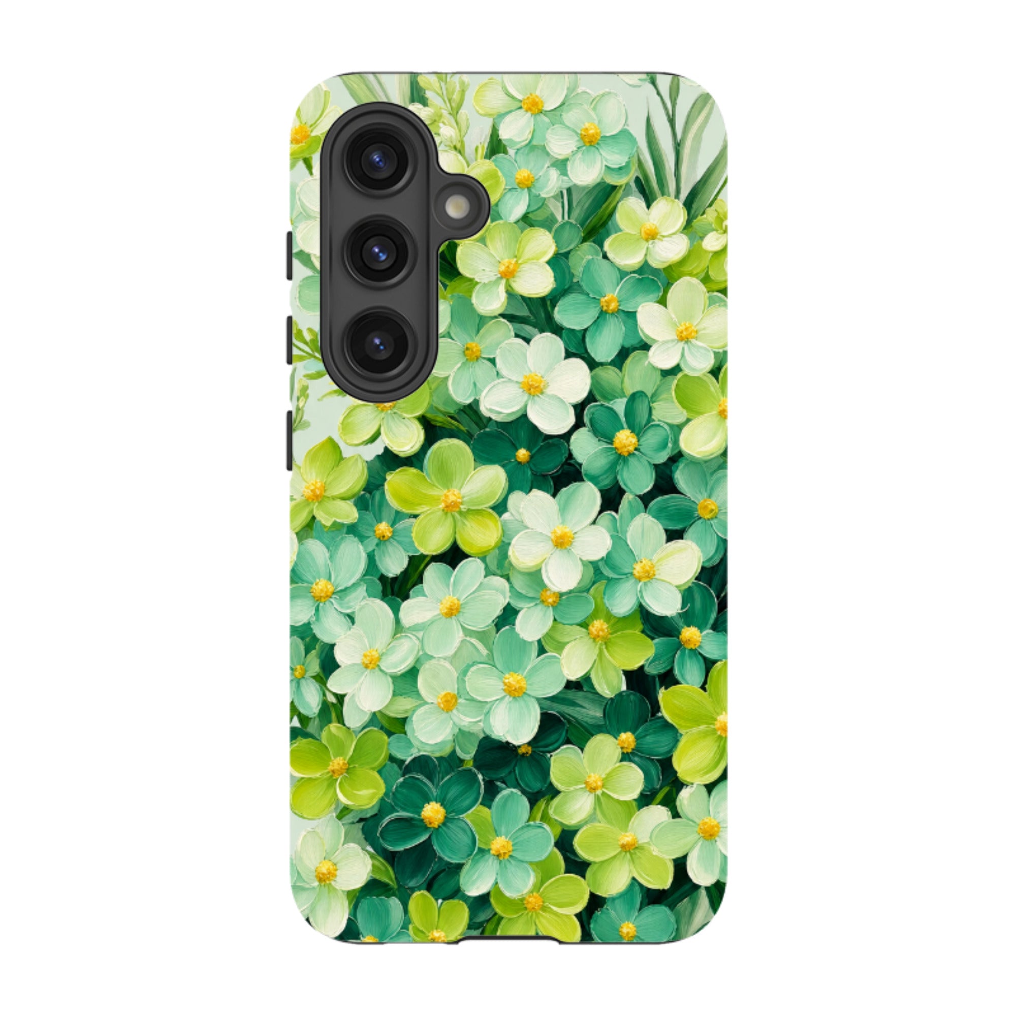 Samsung Tough Case - Sage Wildflower Floral