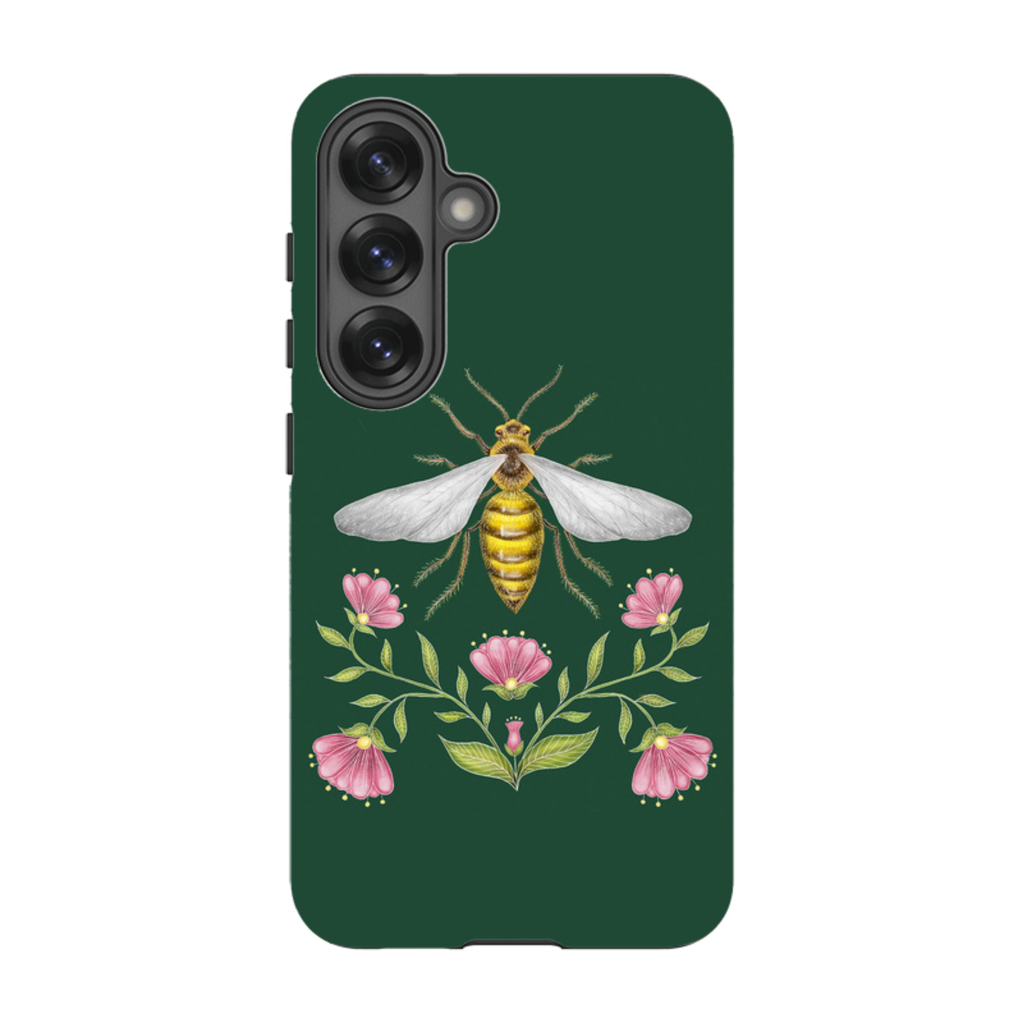 Samsung Tough Case - Wings Of Freedom Emerald By Catherine Rowe
