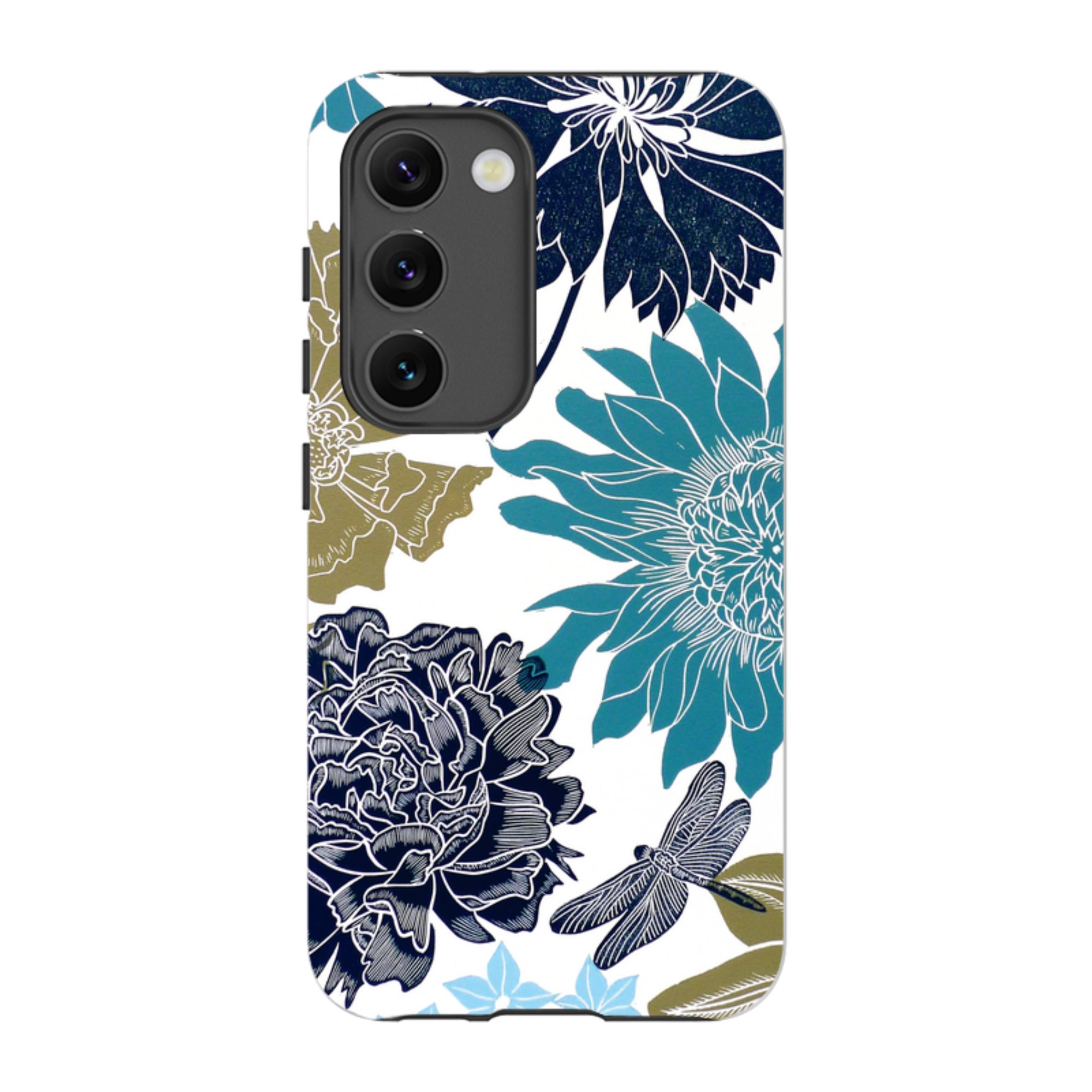 Samsung Tough Case - Cottage Garden Dragonfly By Kate Heiss