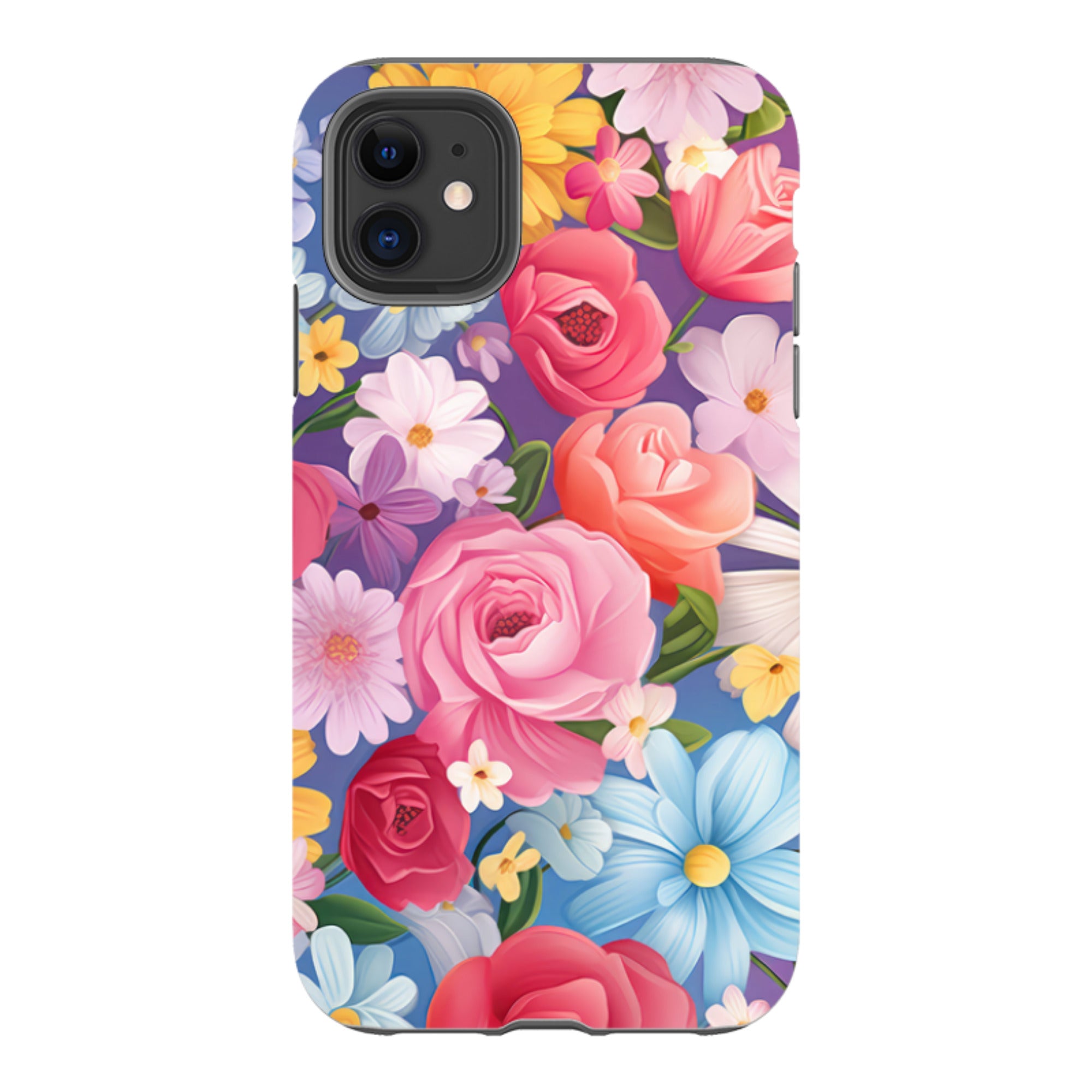 iPhone Tough Case -Esher Floral II
