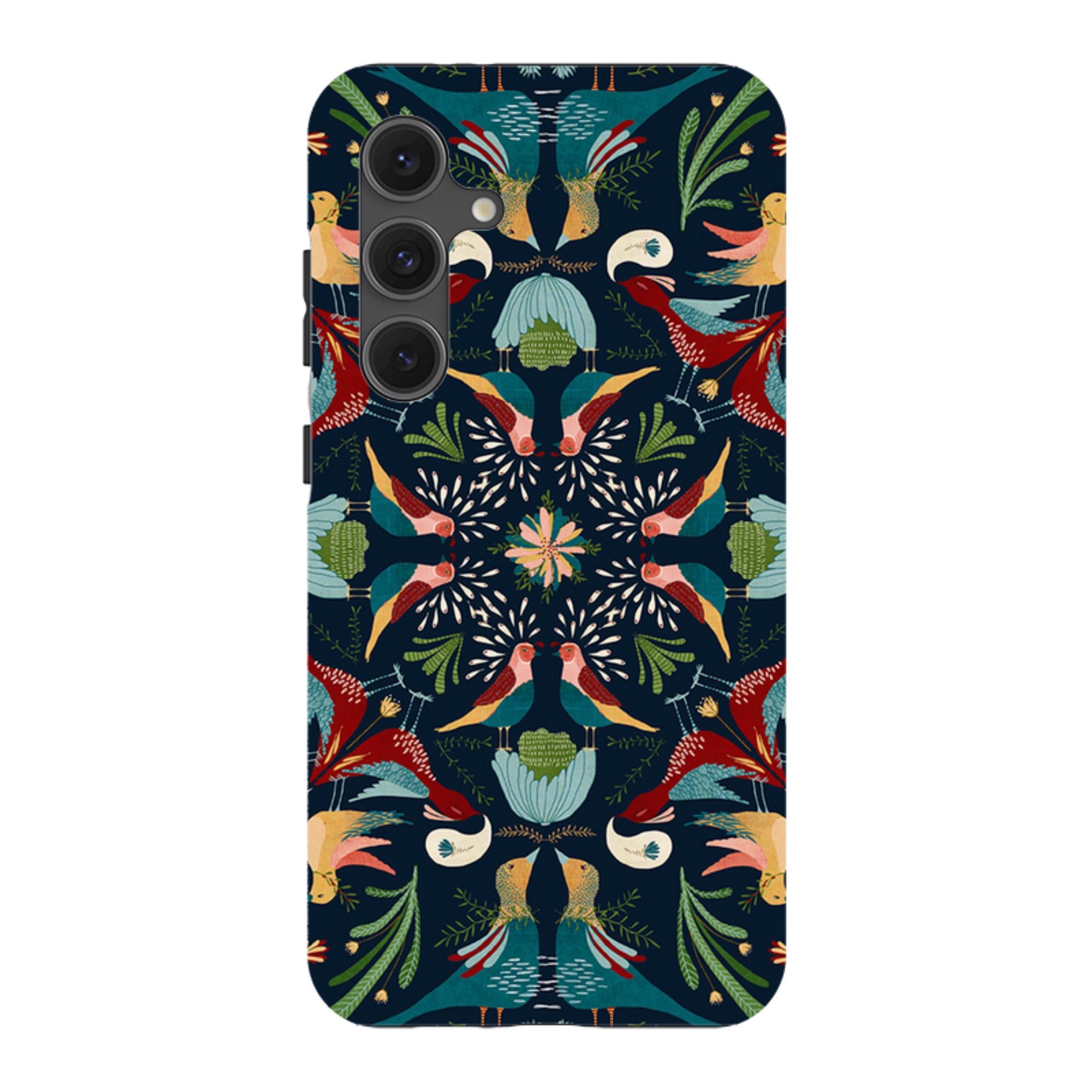 Samsung Tough Case - Navy Hanky By Katherine Quinn
