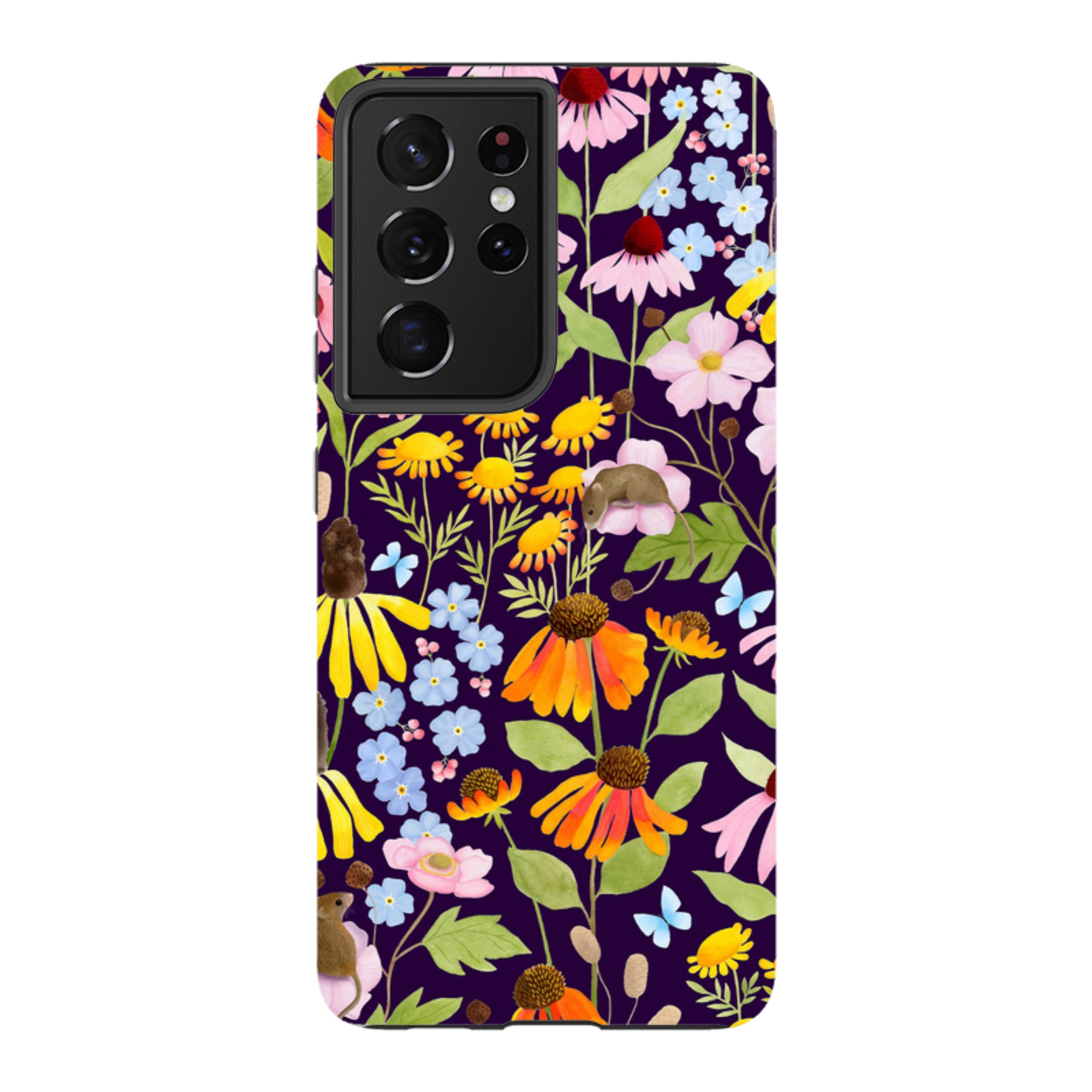 Samsung Tough Case - Mice And Wildflowers By Bex Parkin
