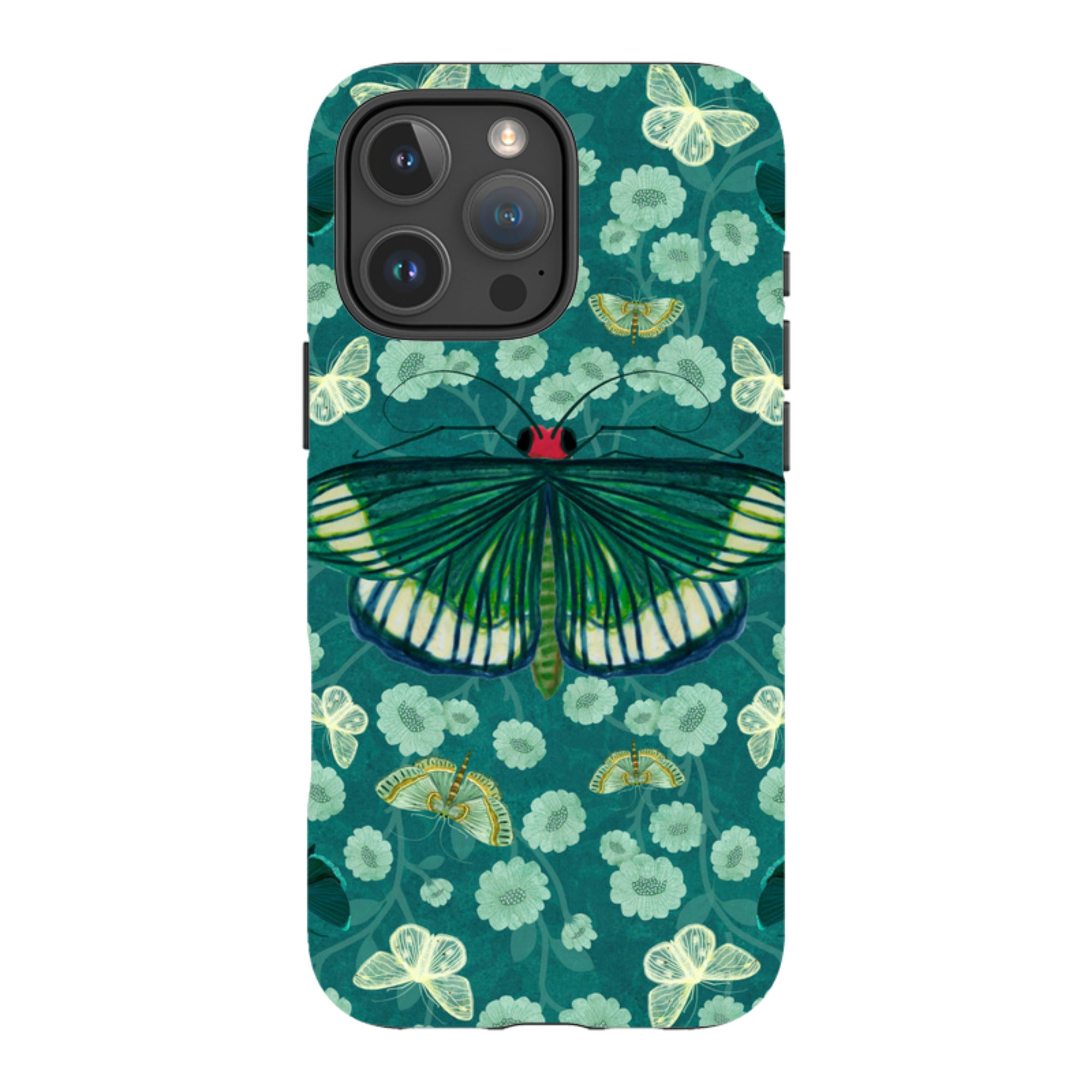 iPhone MagSafe Tough Case - Big Moth 2 By Katherine Quinn
