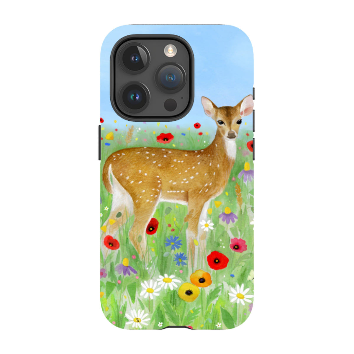 iPhone Tough Case - Fawn By Bex Parkin