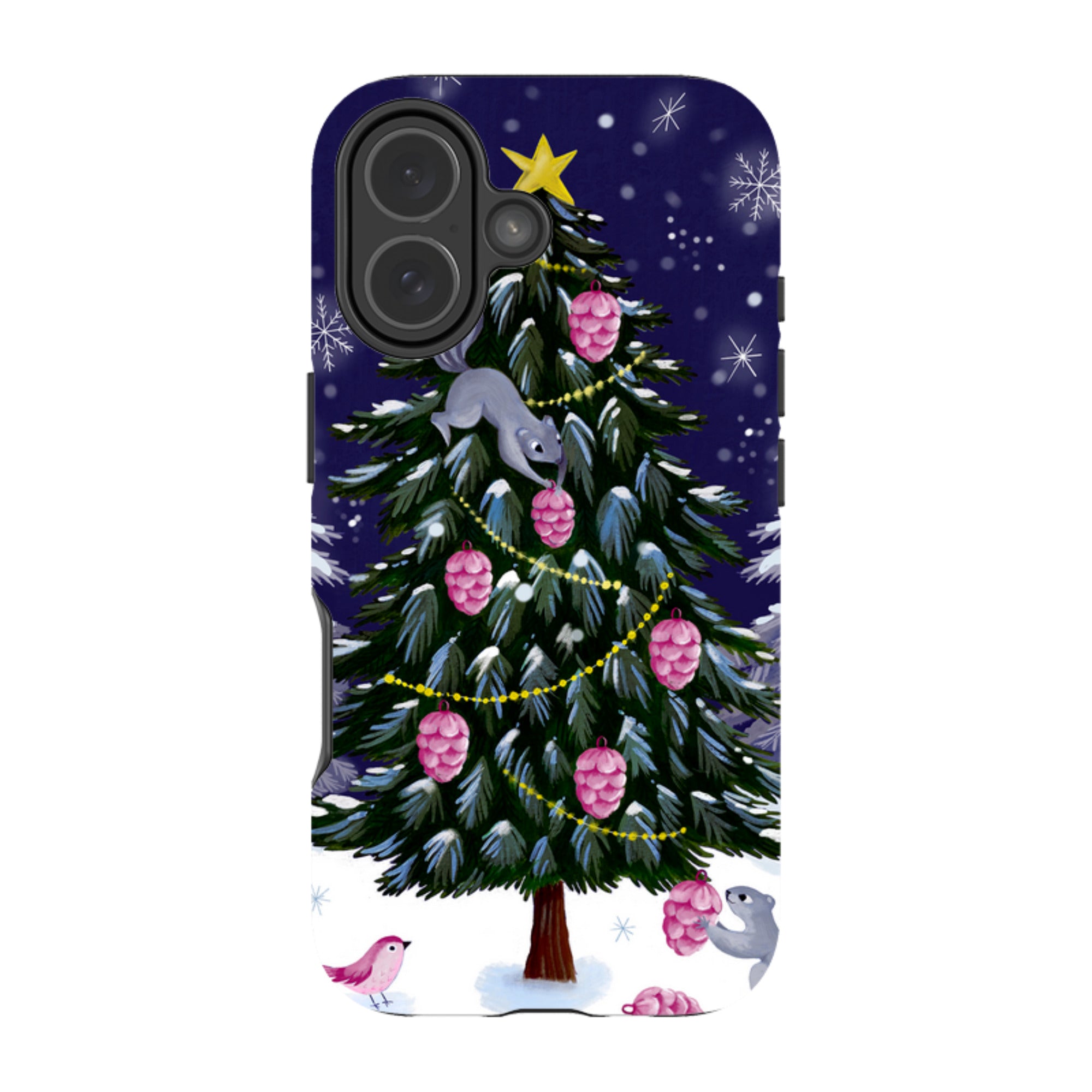 iPhone MagSafe Tough Case - Squirrel Tree By Bex Parkin