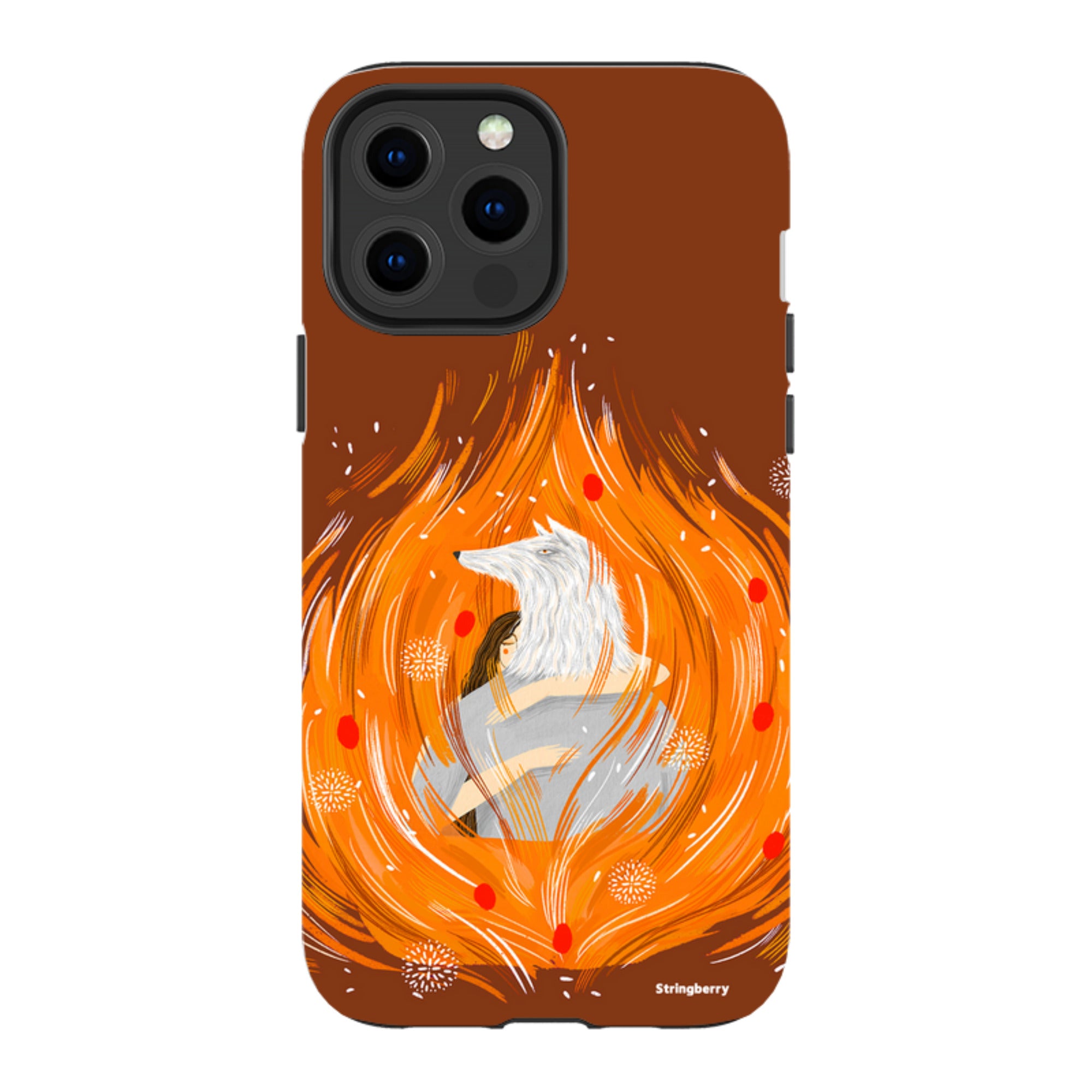 iPhone Tough Case - Fire Of Us By Madalina Andronic