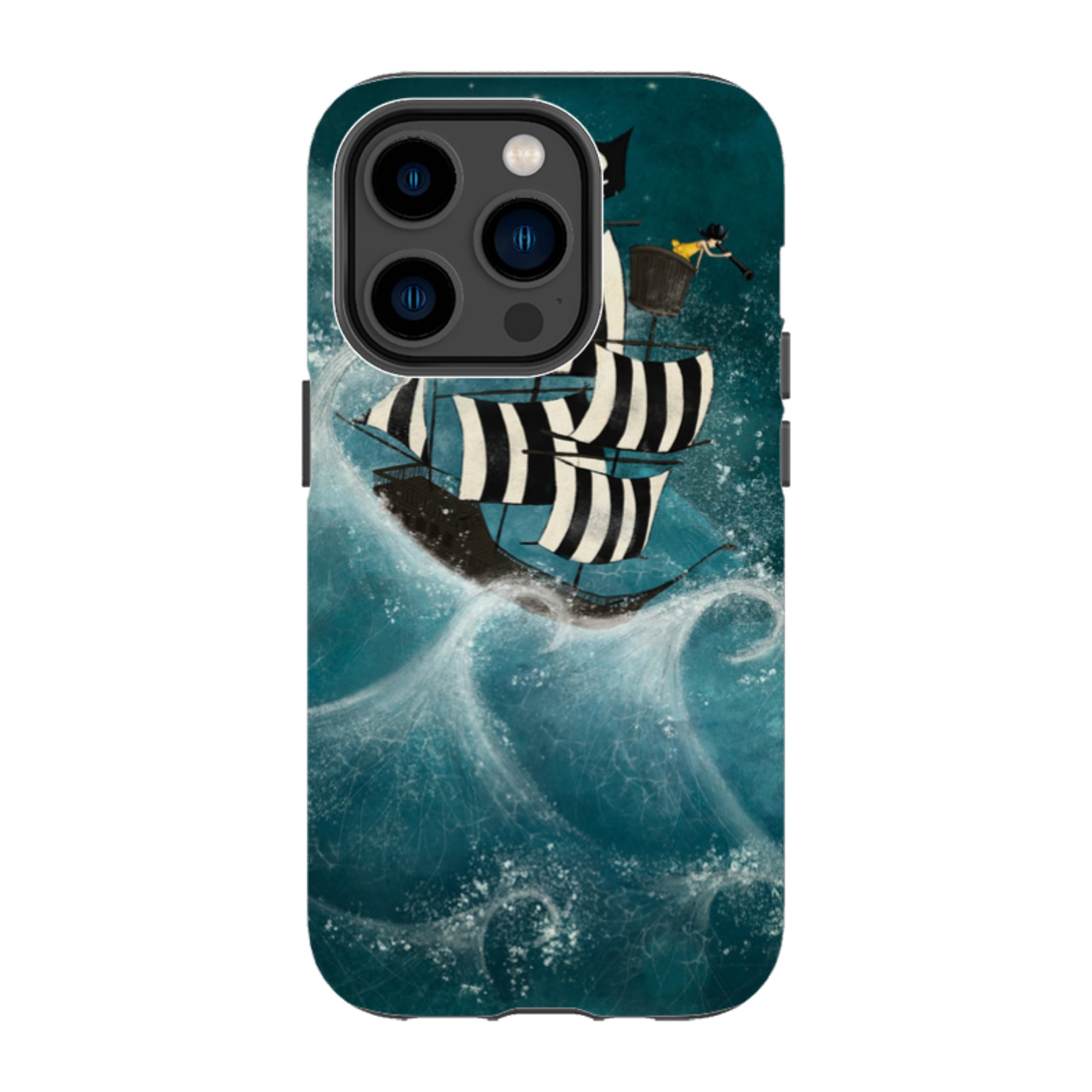 iPhone Tough Case - Face The Storm By Maja Lindberg