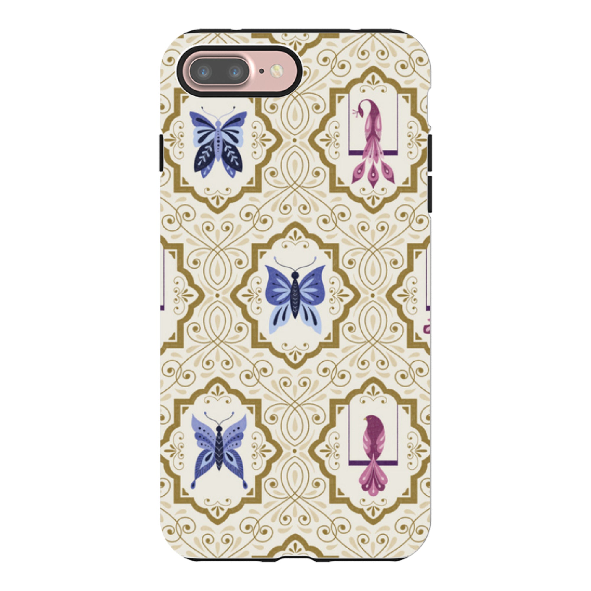 iPhone Tough Case - Wingframes Ivory By Jenny Zemanek