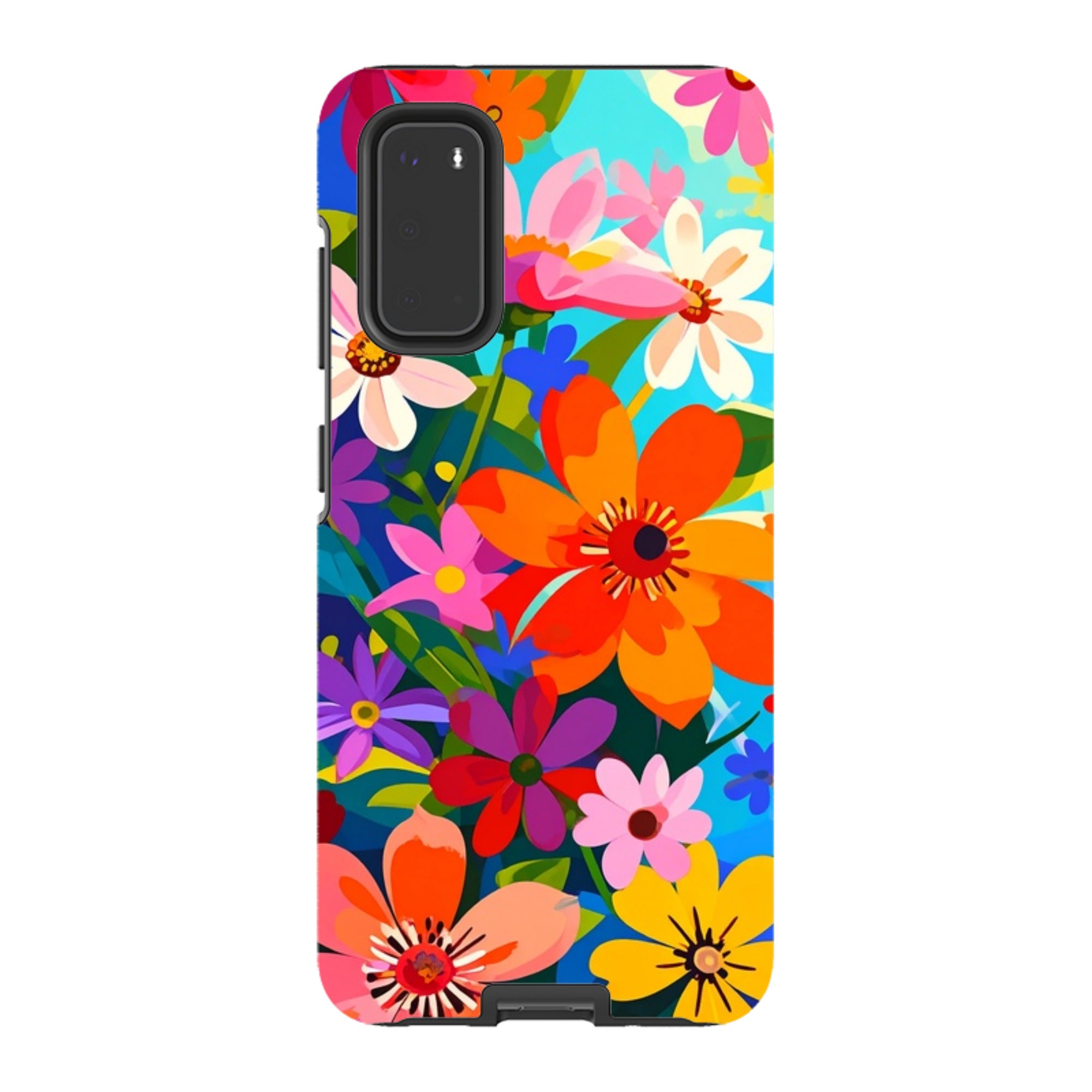 Samsung Tough Case - Rainbow Floral