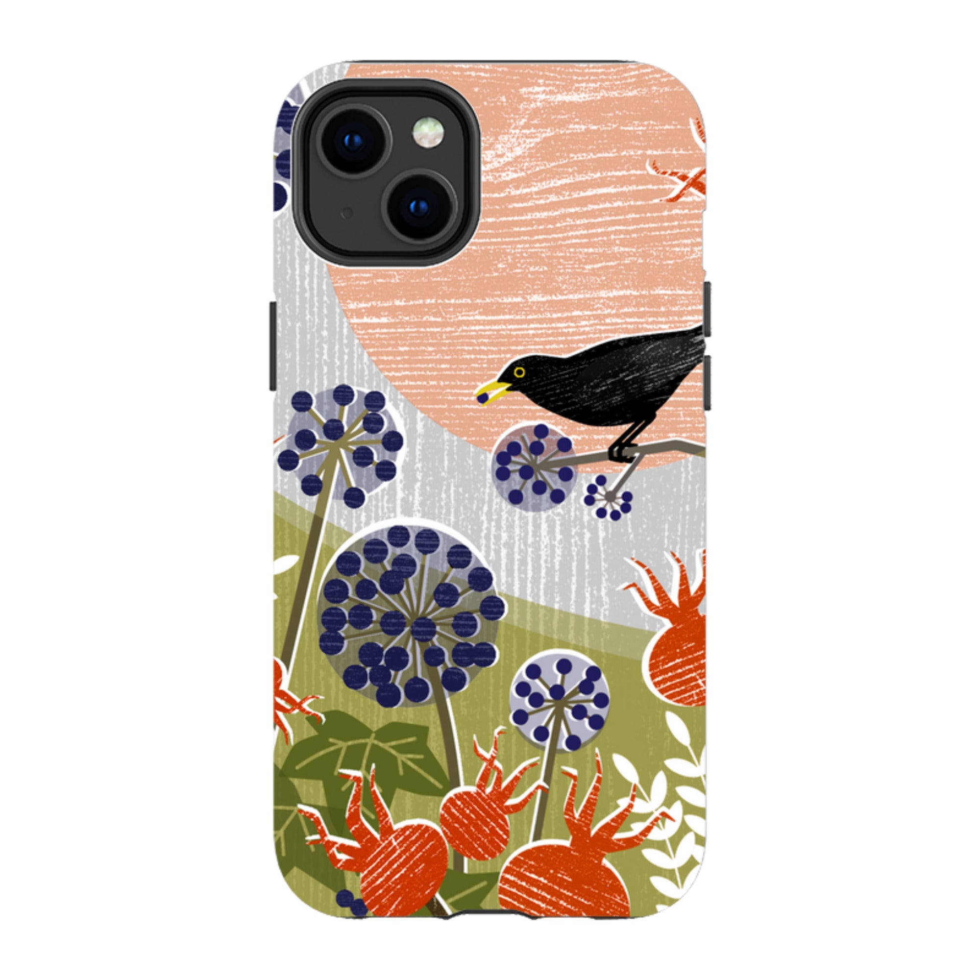 iPhone Tough Case - Blackbird And Ivy By Liane Payne