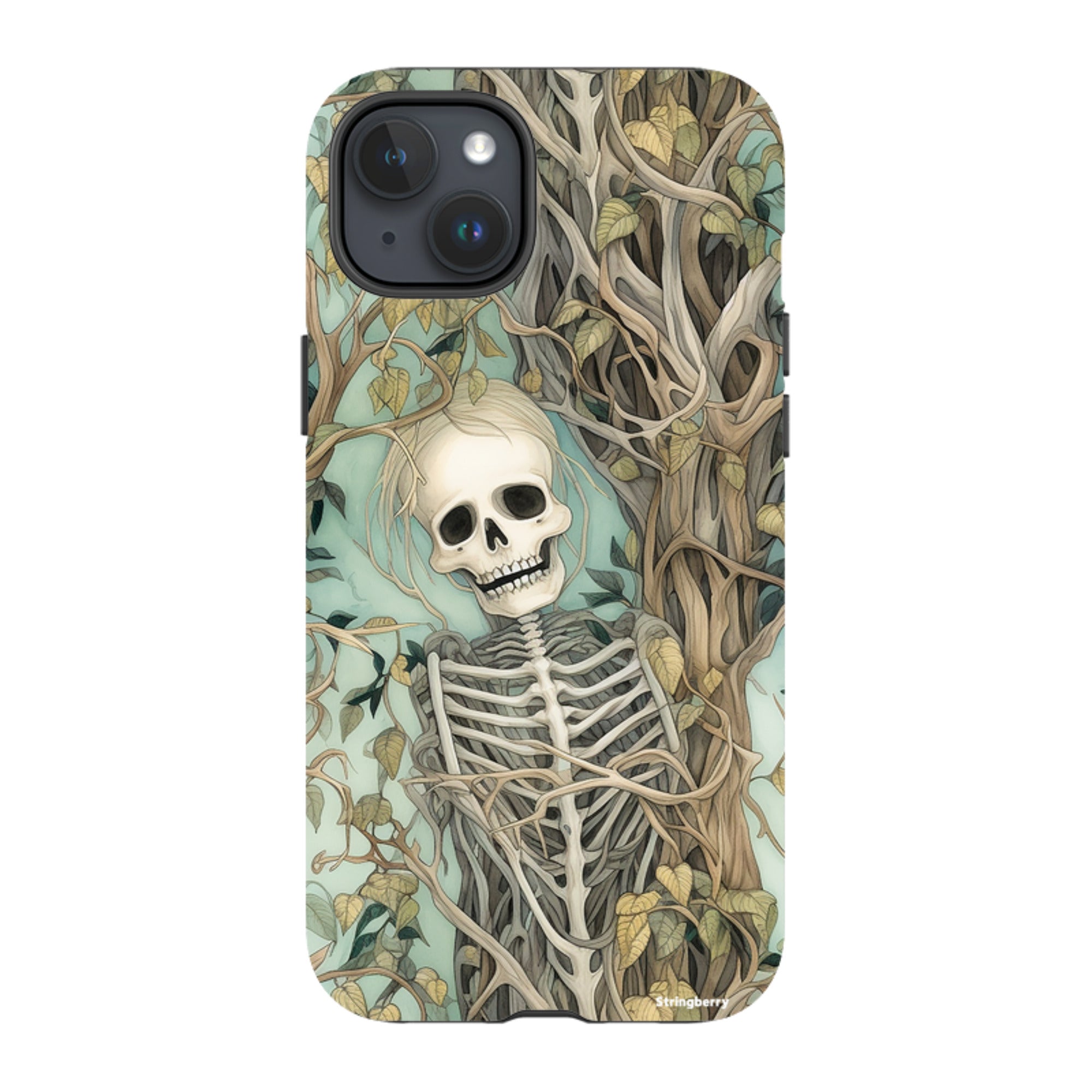 iPhone MagSafe Tough Case - Skeletal Floral