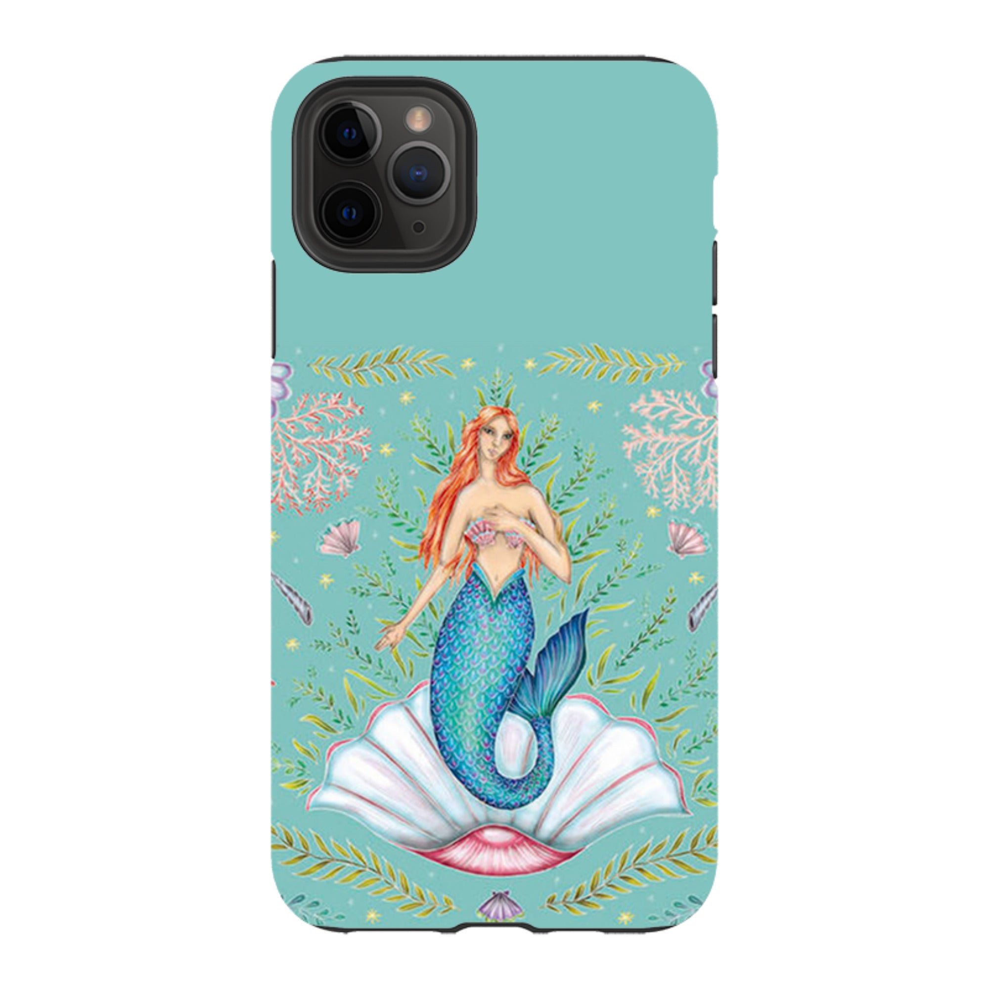 iPhone Tough Case - Mermaid By Catherine Rowe