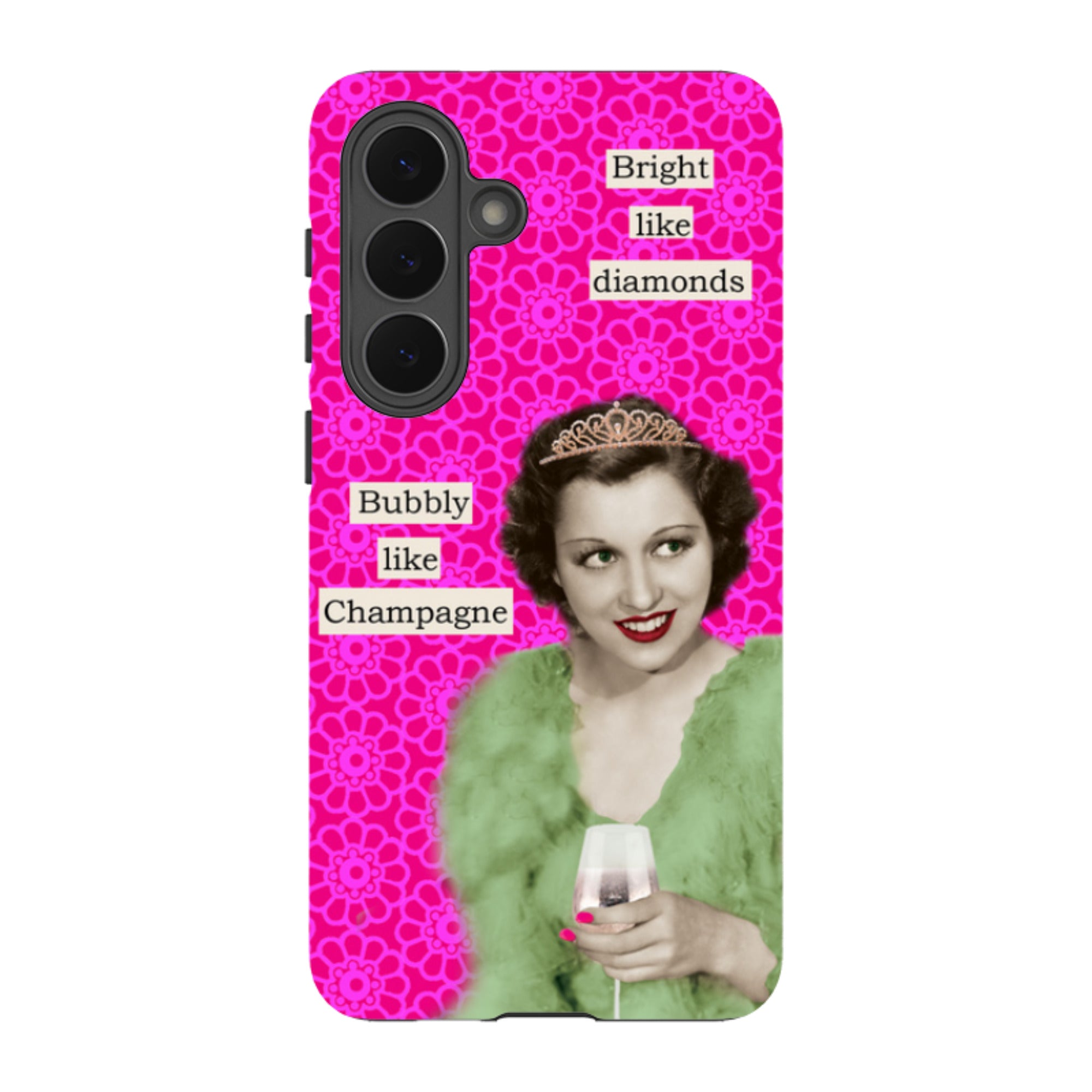 Samsung Tough Case - Bright Like Diamonds By Clare Jordan