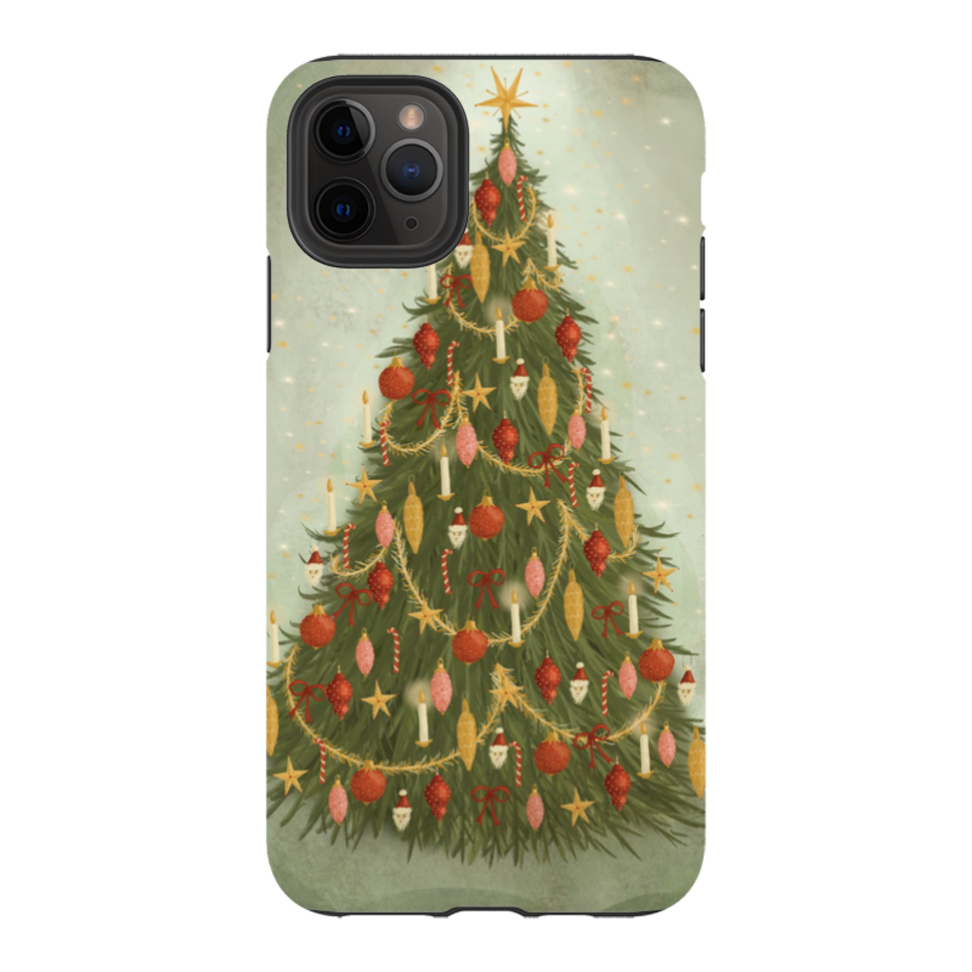 iPhone Tough Case - Christmas Tree By Maja Lindberg