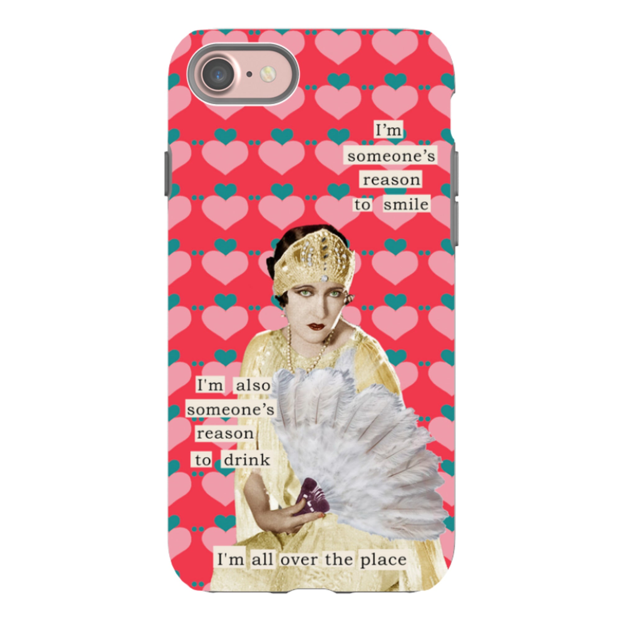 iPhone Tough Case - Someones Reason To Smile By Clare Jordan