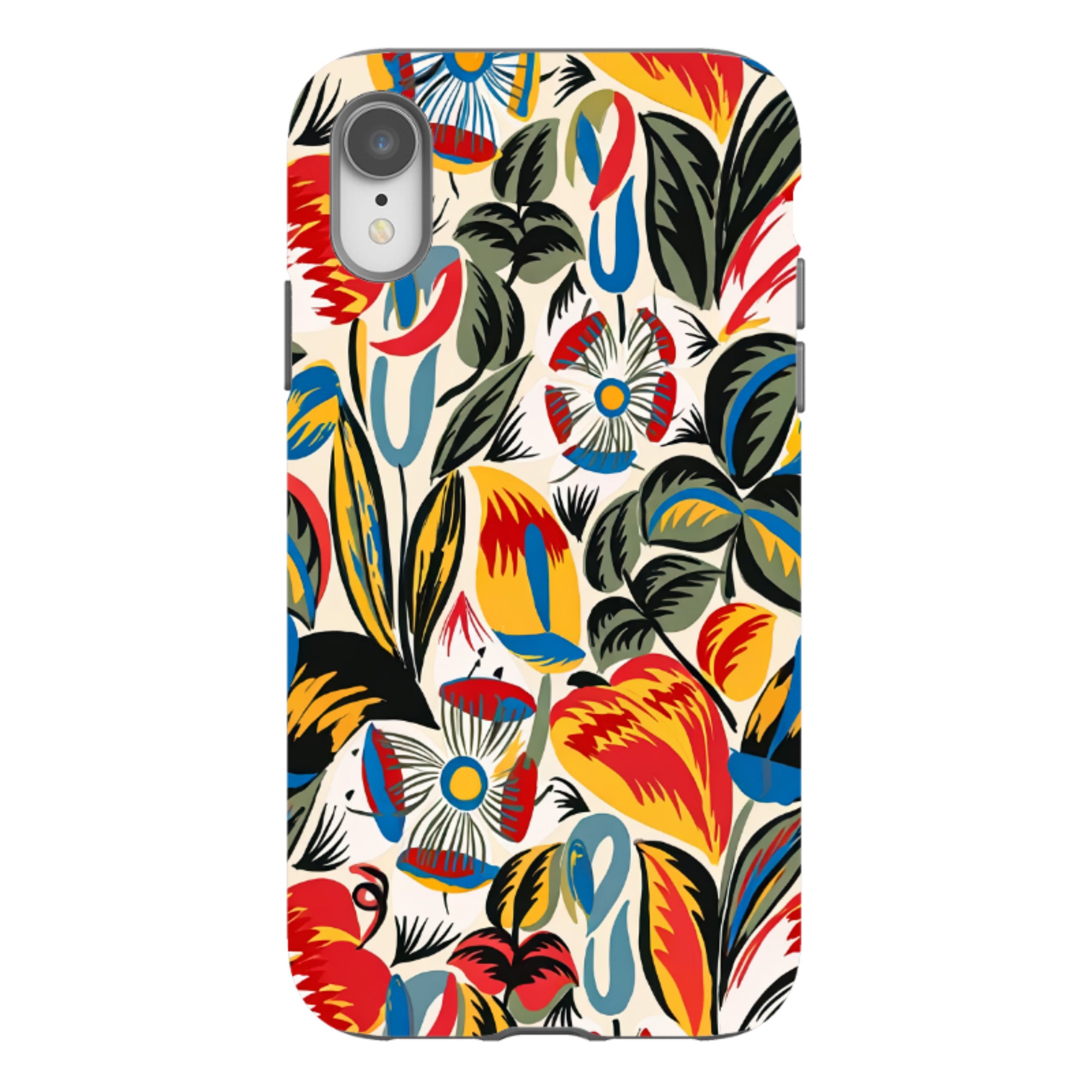 iPhone Tough Case - Fauvist Floral