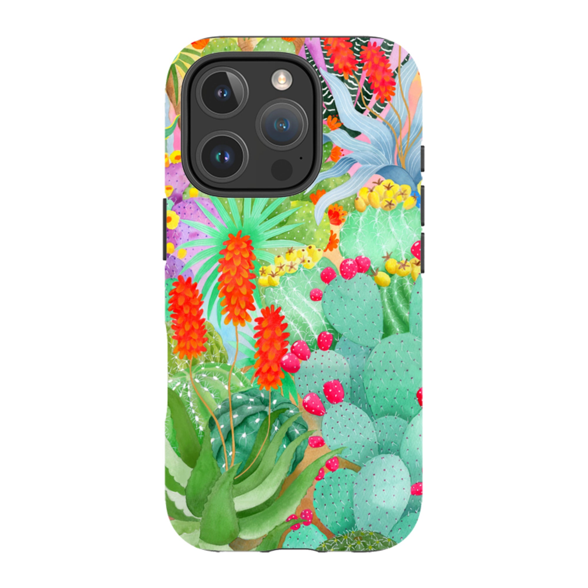 iPhone Tough Case - Cactus By Bex Parkin