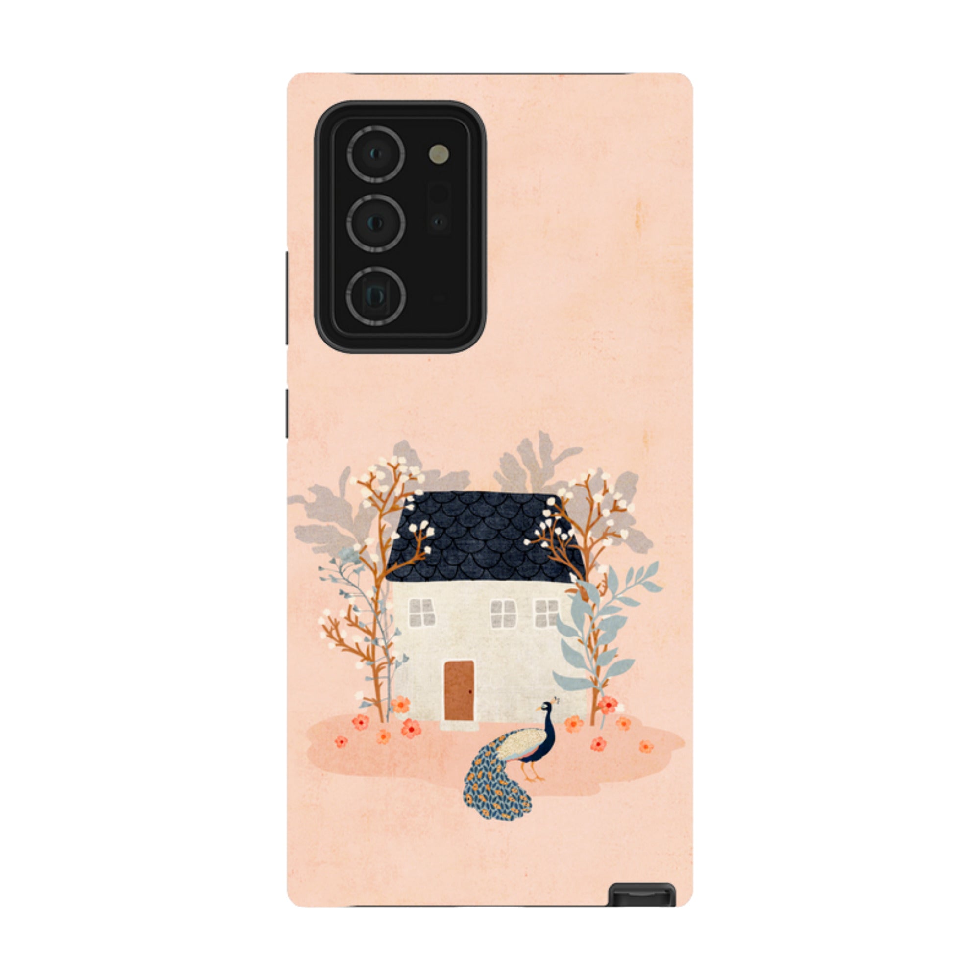 Samsung Tough Case - Home Pink By Katherine Quinn