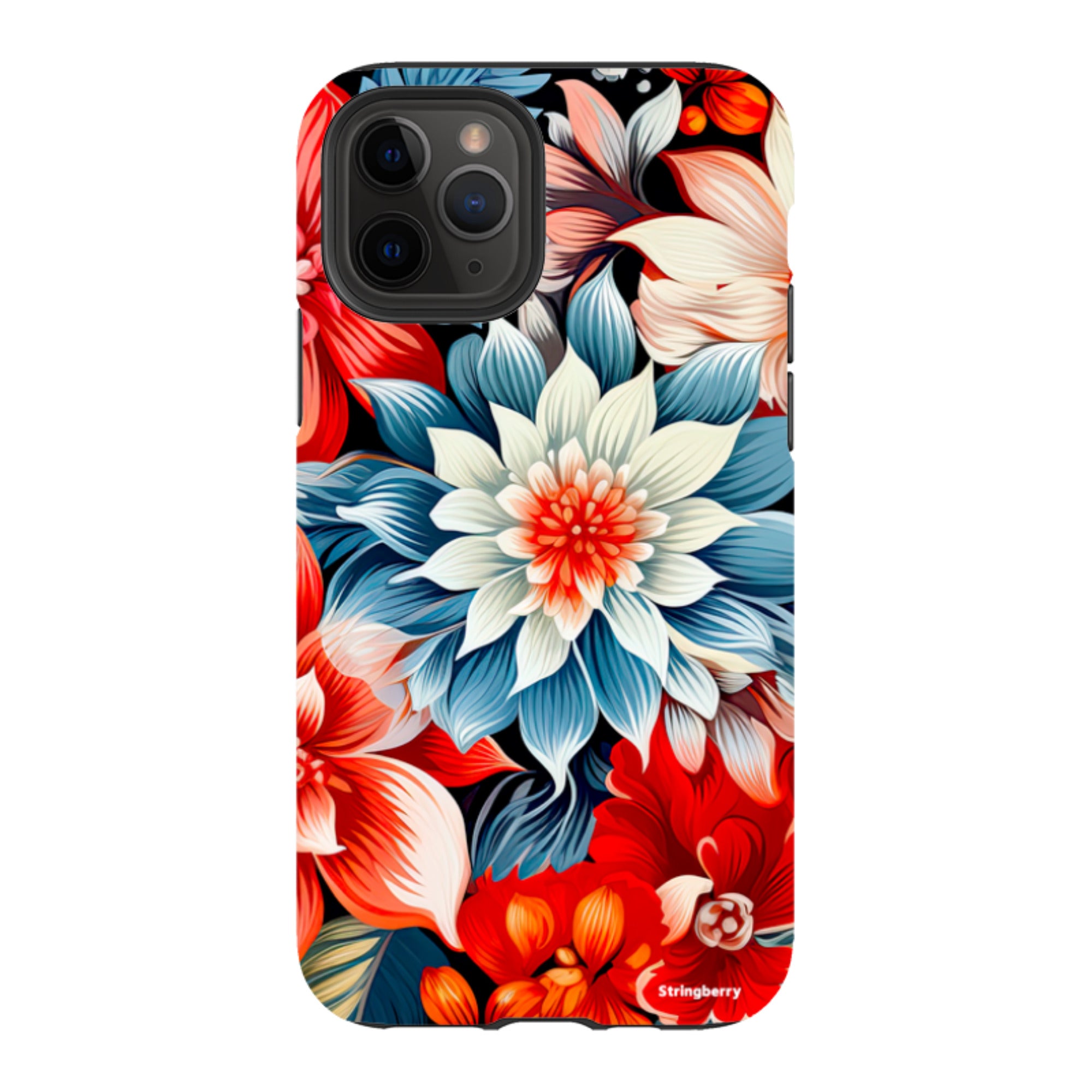 iPhone Tough Case - Red Bells II