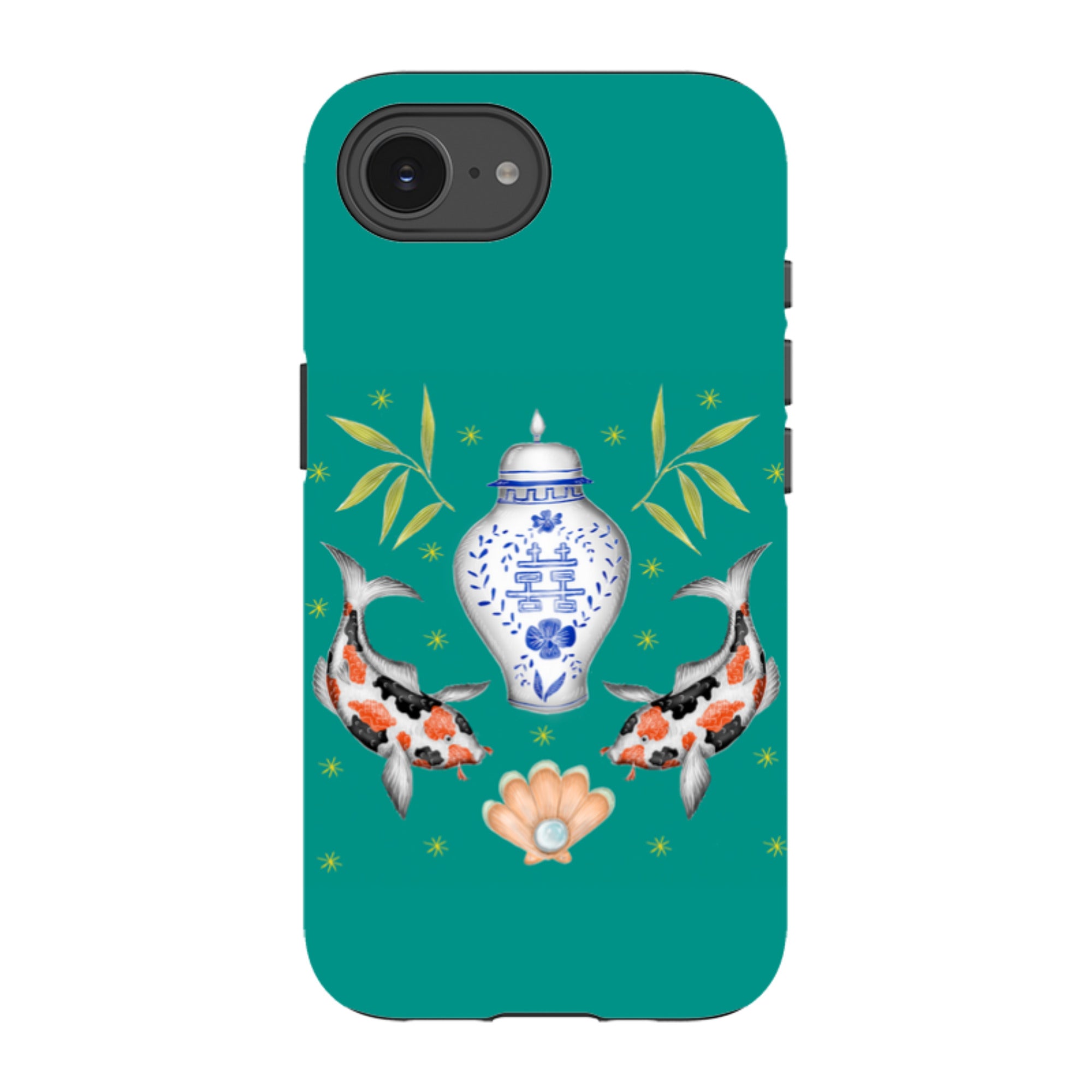 iPhone Tough Case - Koi Carp By Catherine Rowe