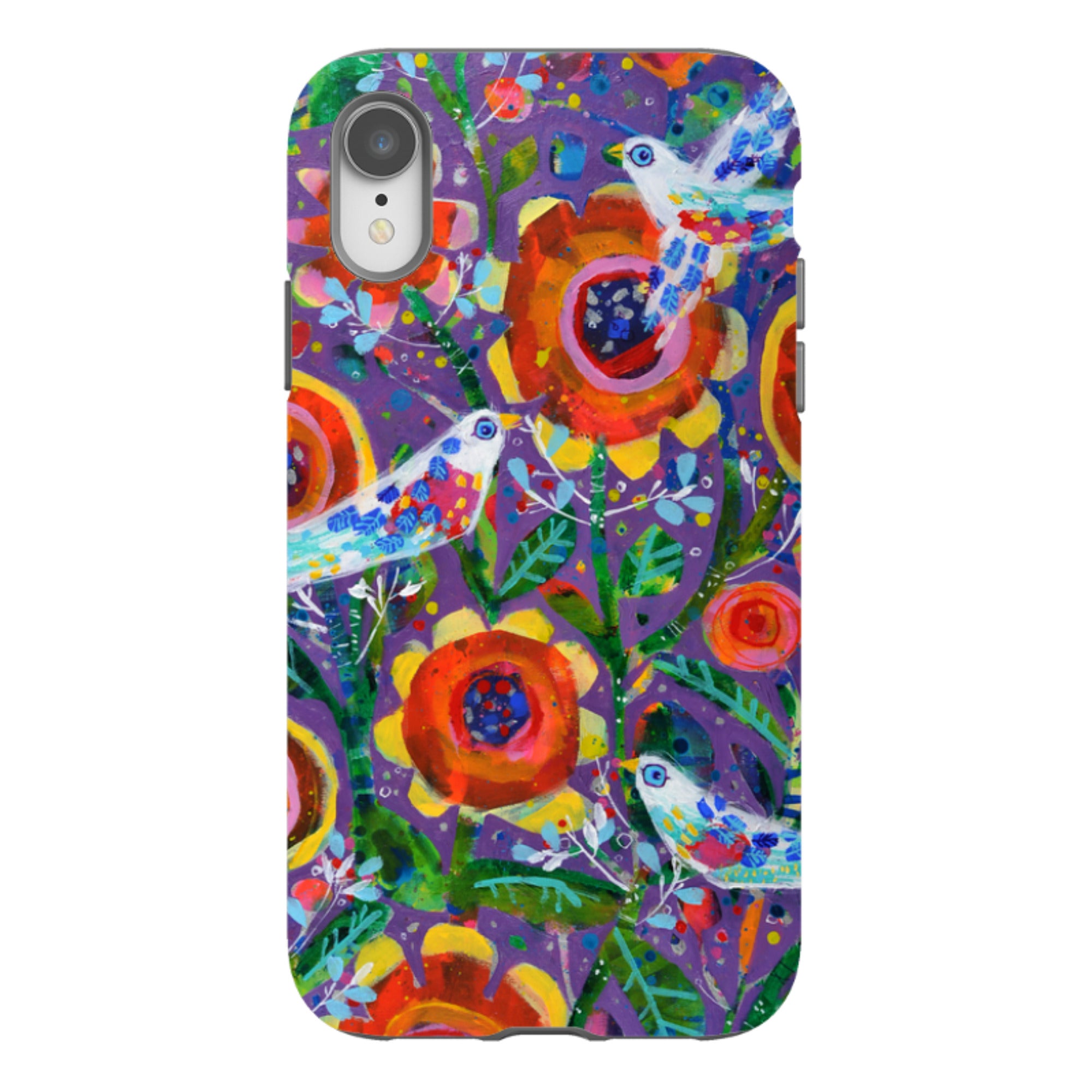 iPhone Tough Case - Garden Party By Claire West