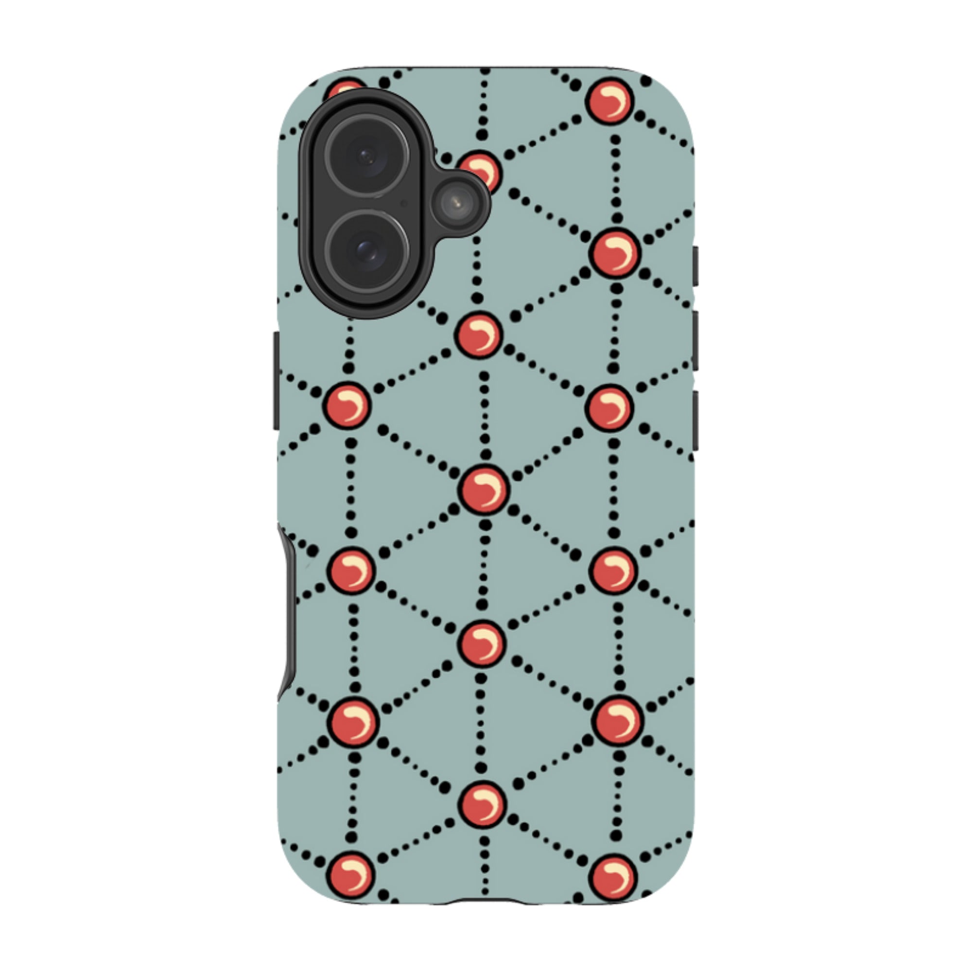 iPhone Tough Case - Atomic By Cressida Bell