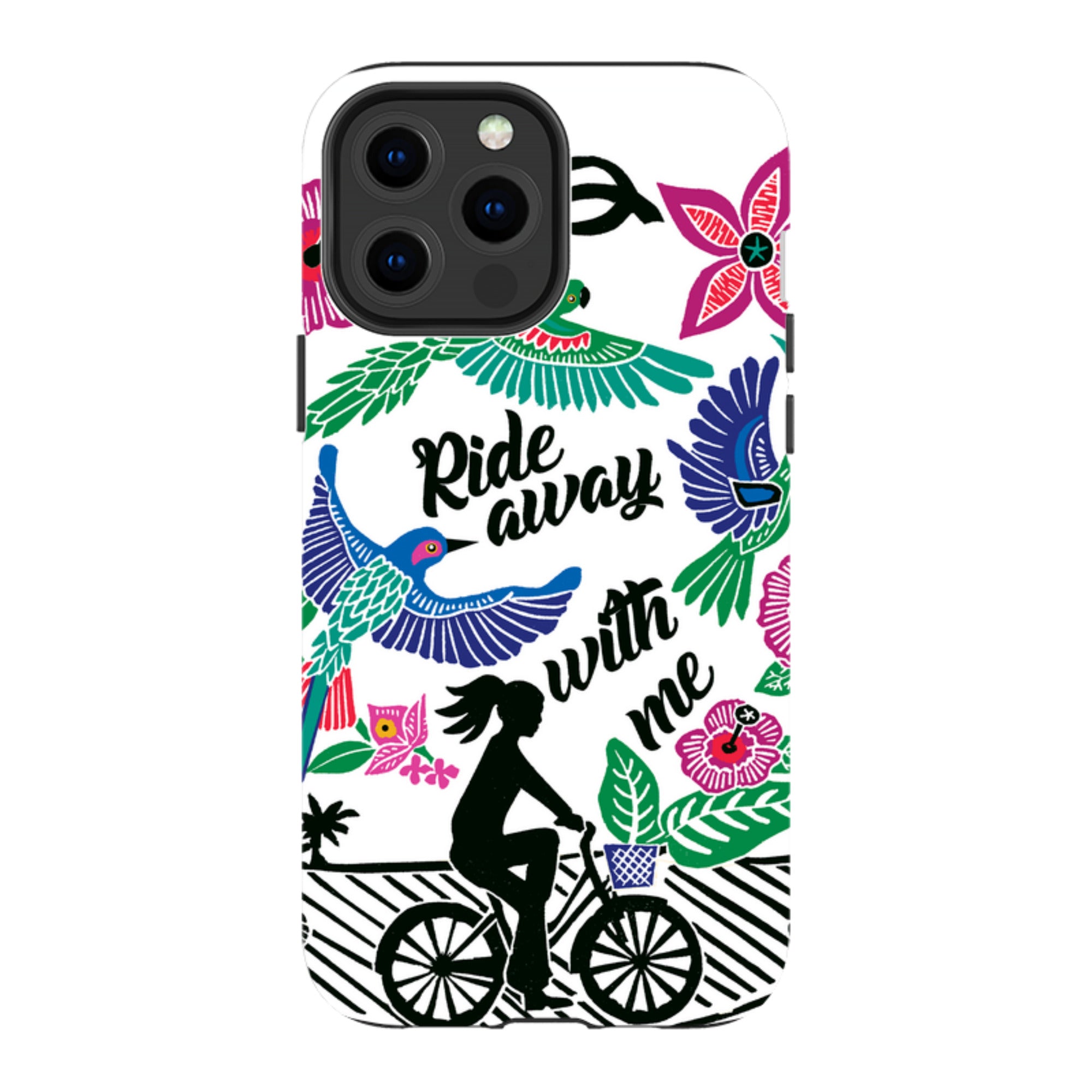 iPhone Tough Case - Ride With Me By Kate Heiss