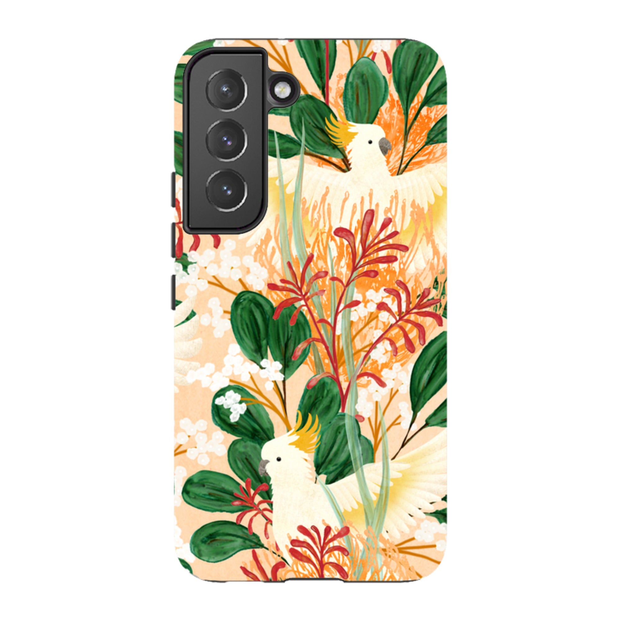 Samsung Tough Case - Cockatoo By Katherine Quinn