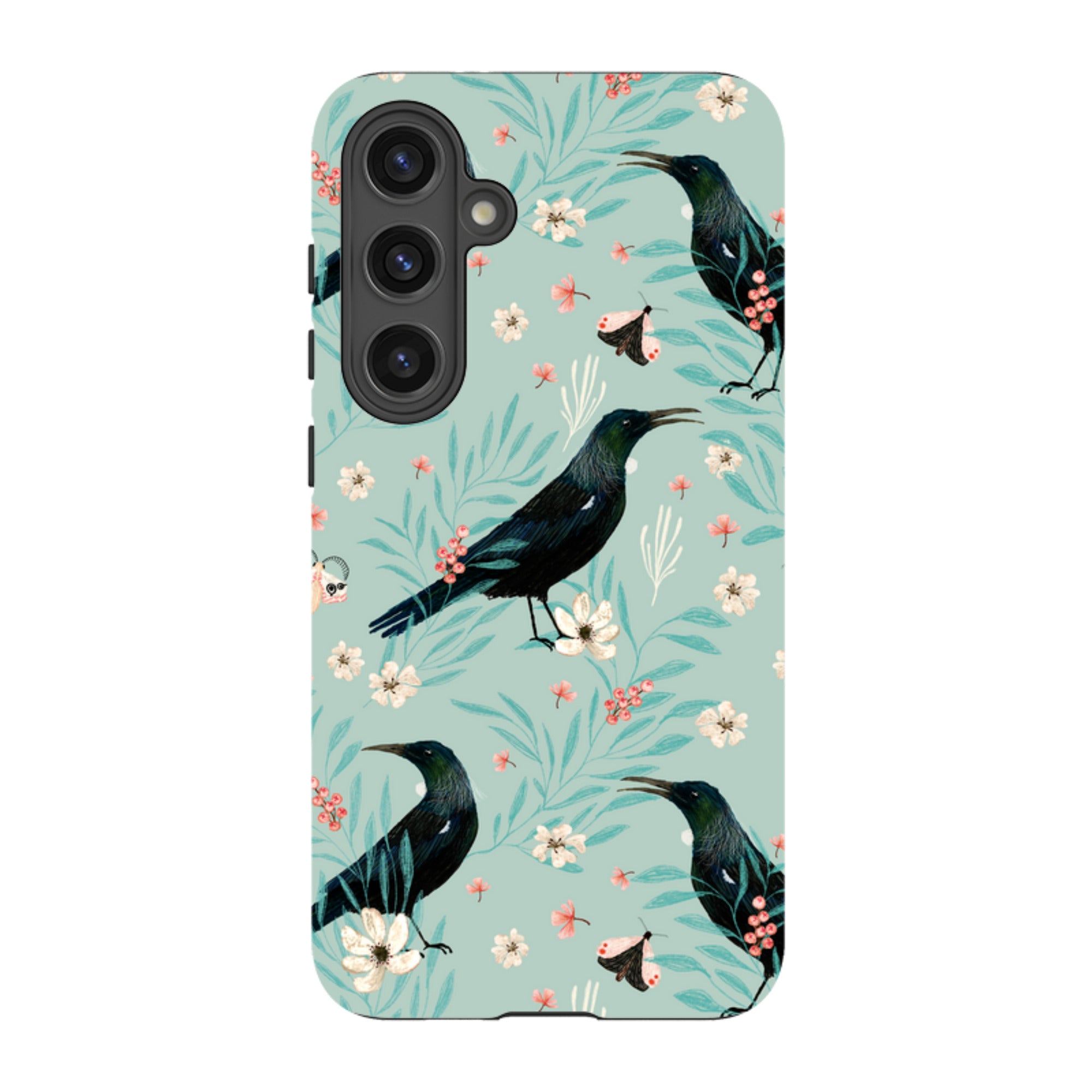 Samsung Tough Case - Tui Light Blue By Katherine Quinn