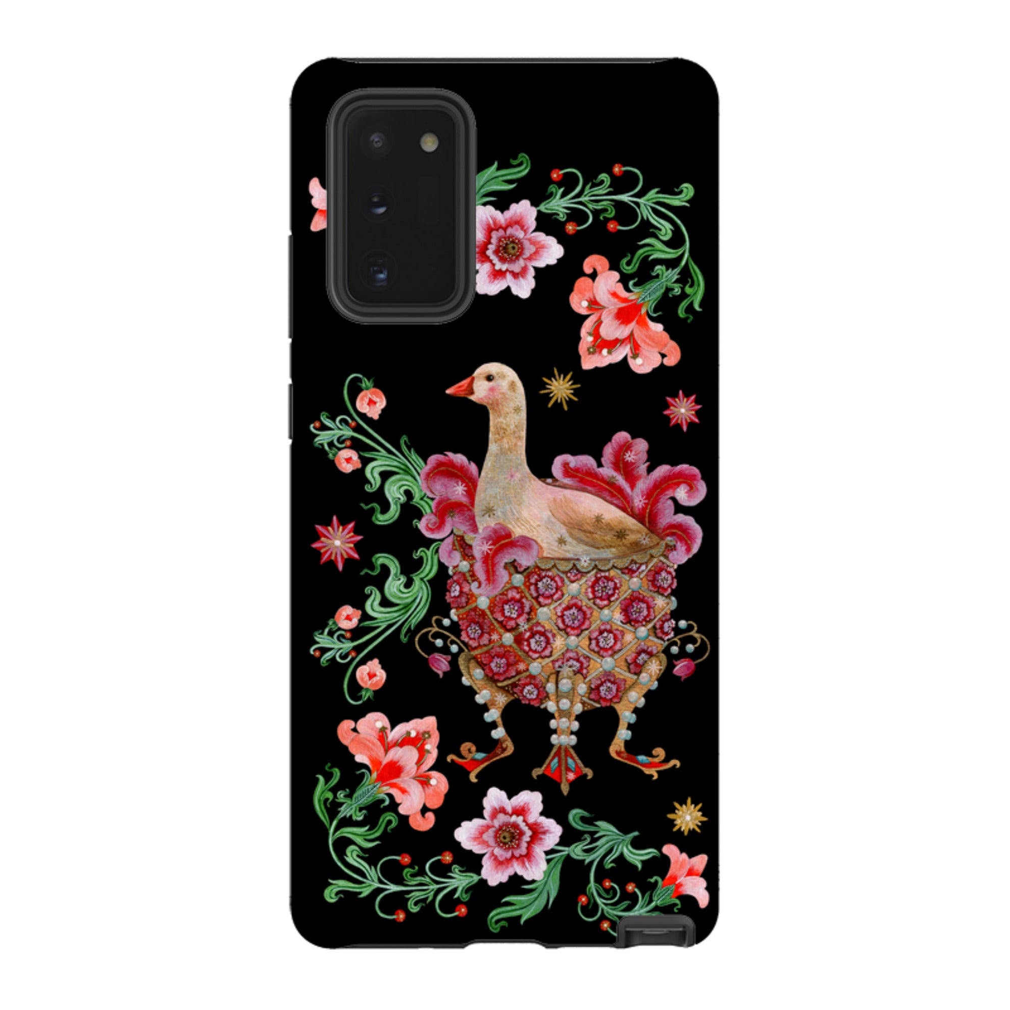 Samsung Tough  Case - Six Geese A Laying By Maria Matos