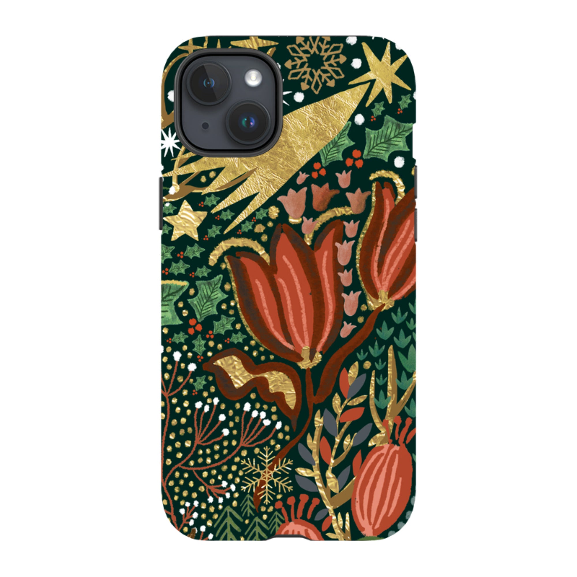 iPhone Tough Case - Winter Deer III By Emma Frances Grant