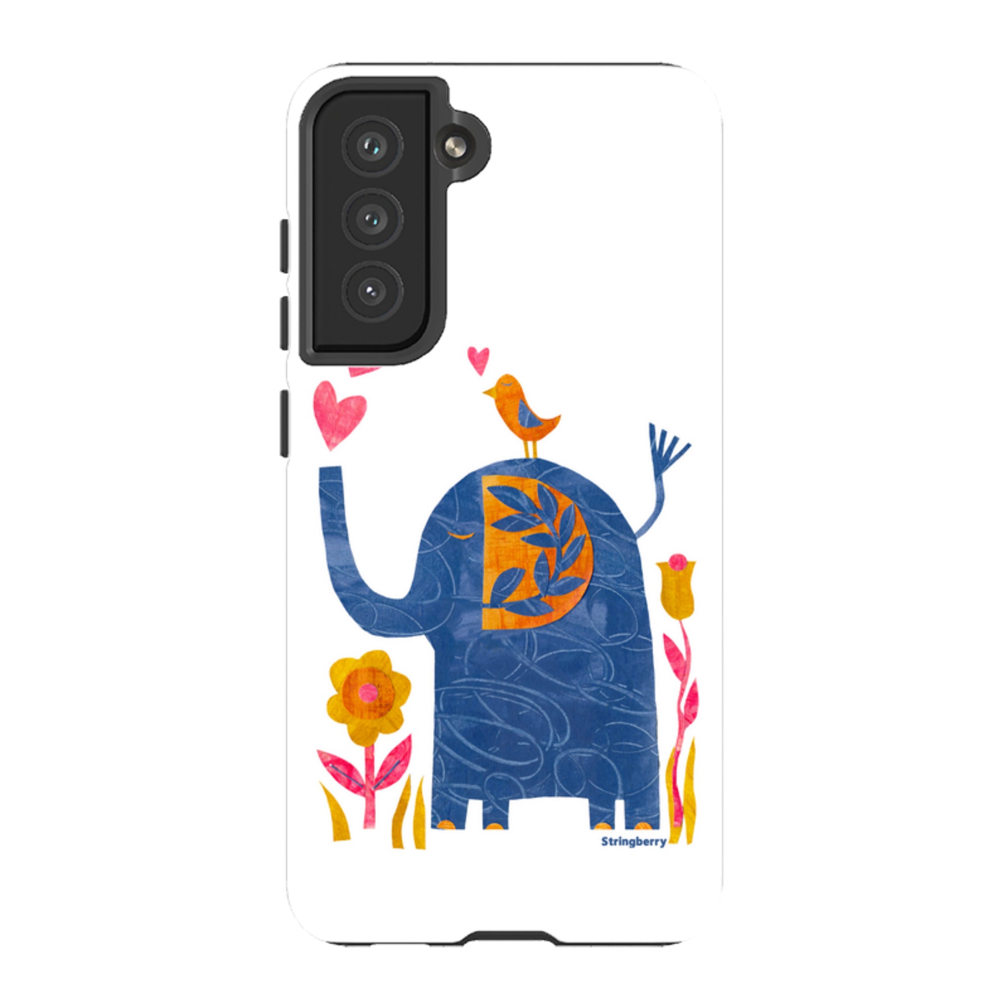 Samsung Tough Case - Elephant In Love By Tracey English