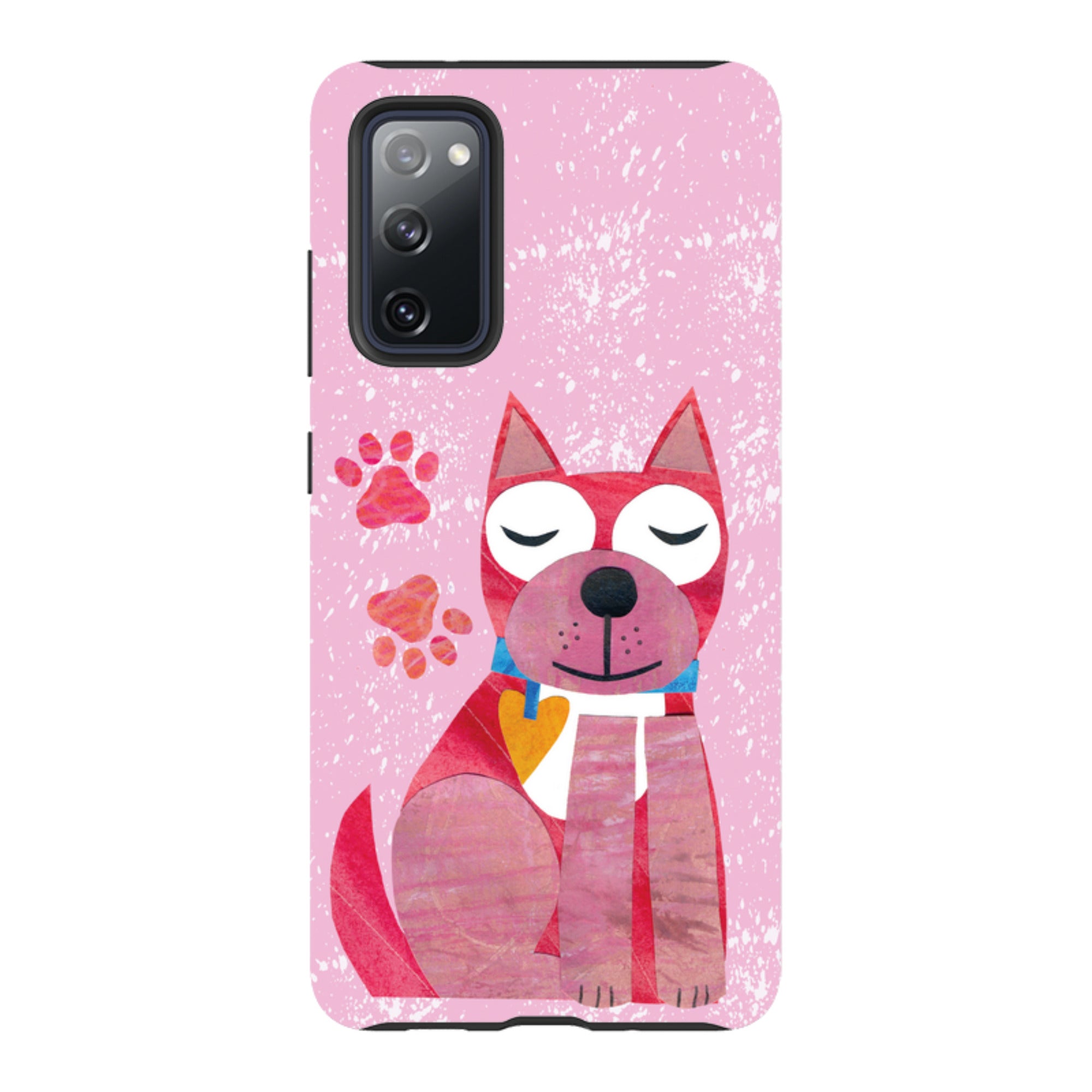 Samsung Tough Case - Dog With Heart By Tracey English