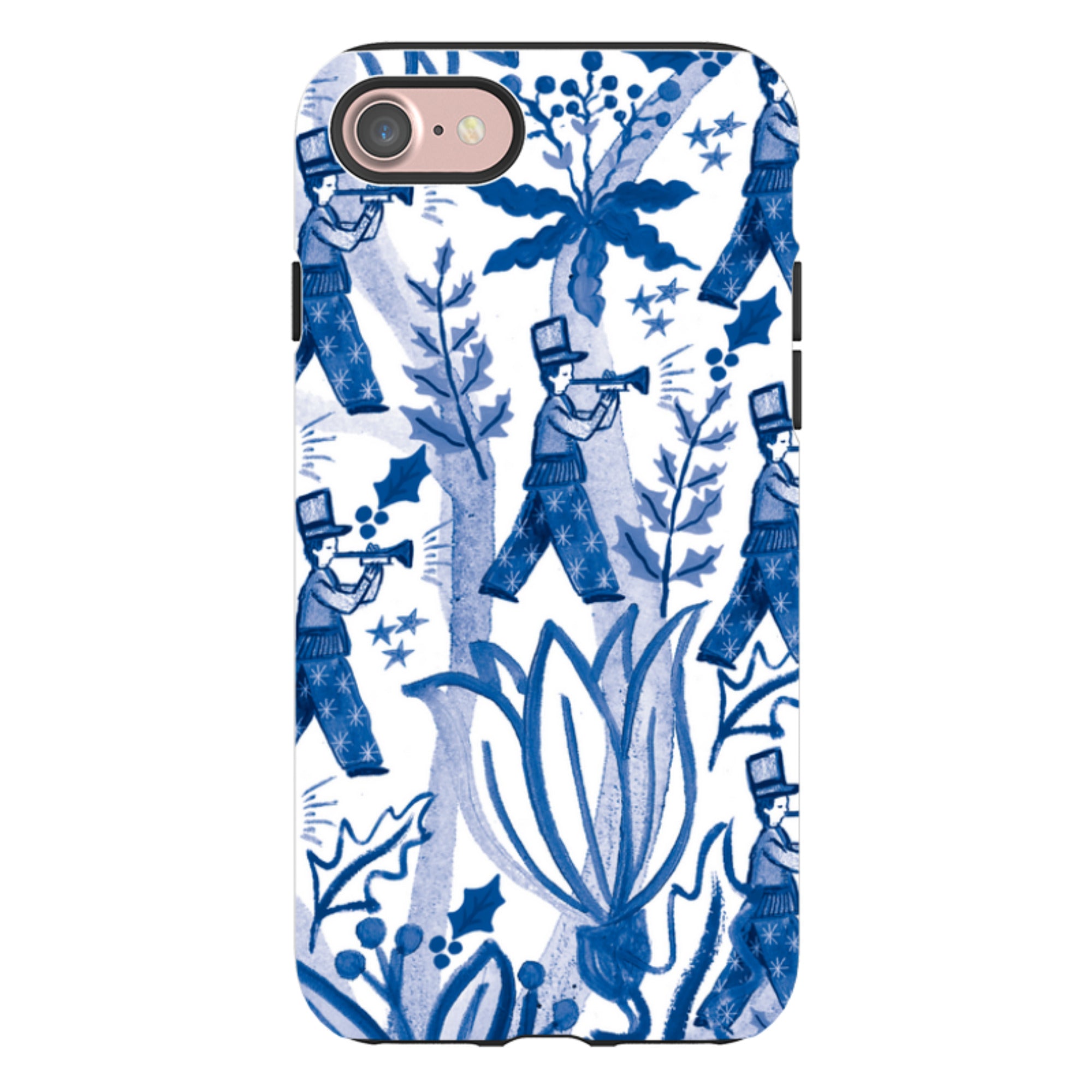 iPhone Tough Case - Ten Pipers Piping By Emma Frances Grant